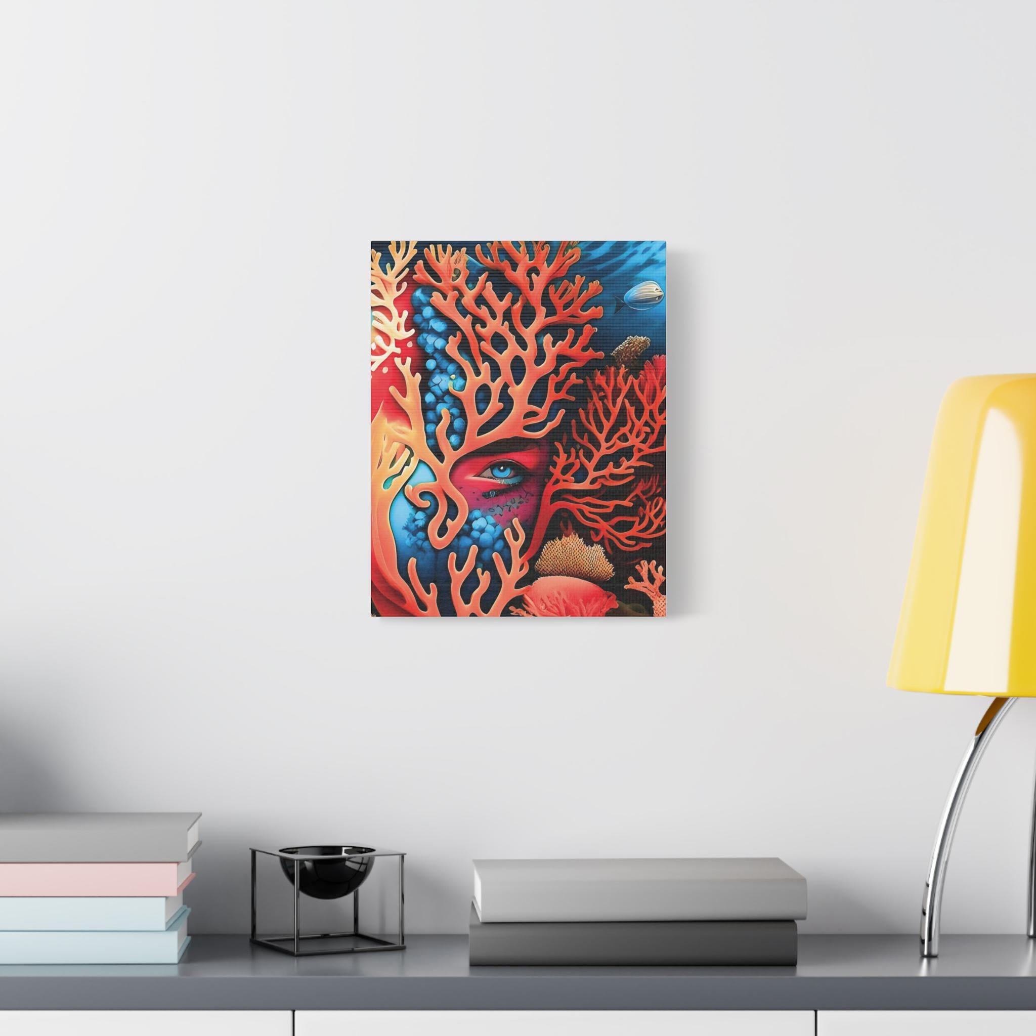 Hiden Reef - Canvas Wall Art