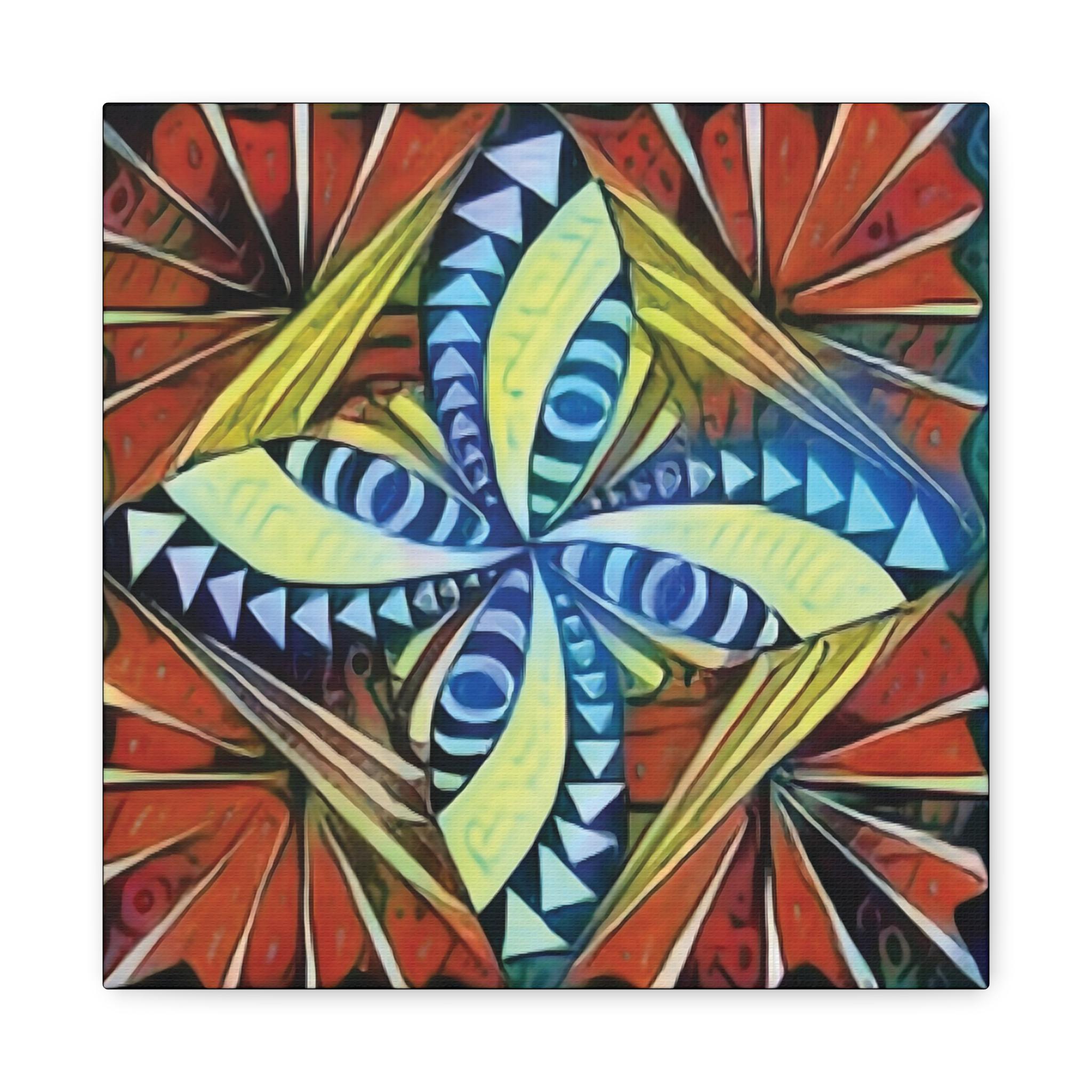 Fiji Tapa Canvas Wall Art