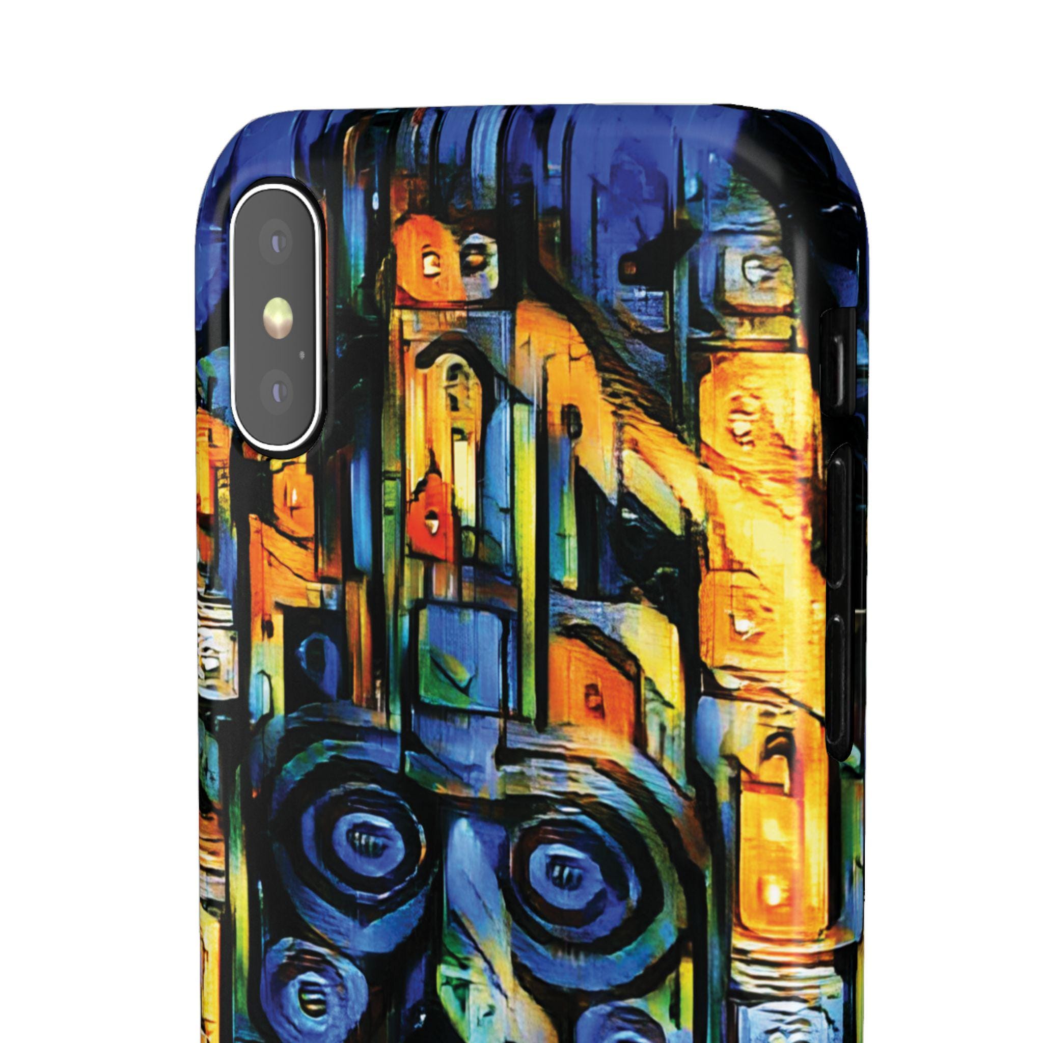 Purple Face iPhone Snap Case - Walt Smith Fiji Ocean Art - Supports ADE Reef Restoration