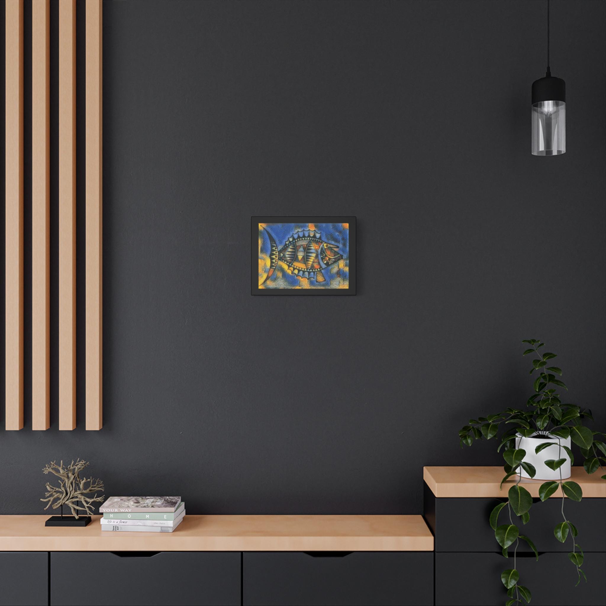 Unicorn Pico Canvas Wall Art