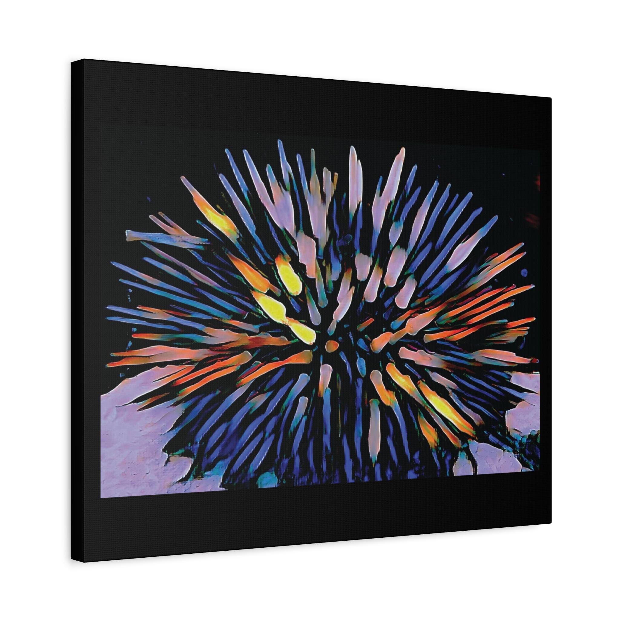 Hello Spike Canvas Wall Art