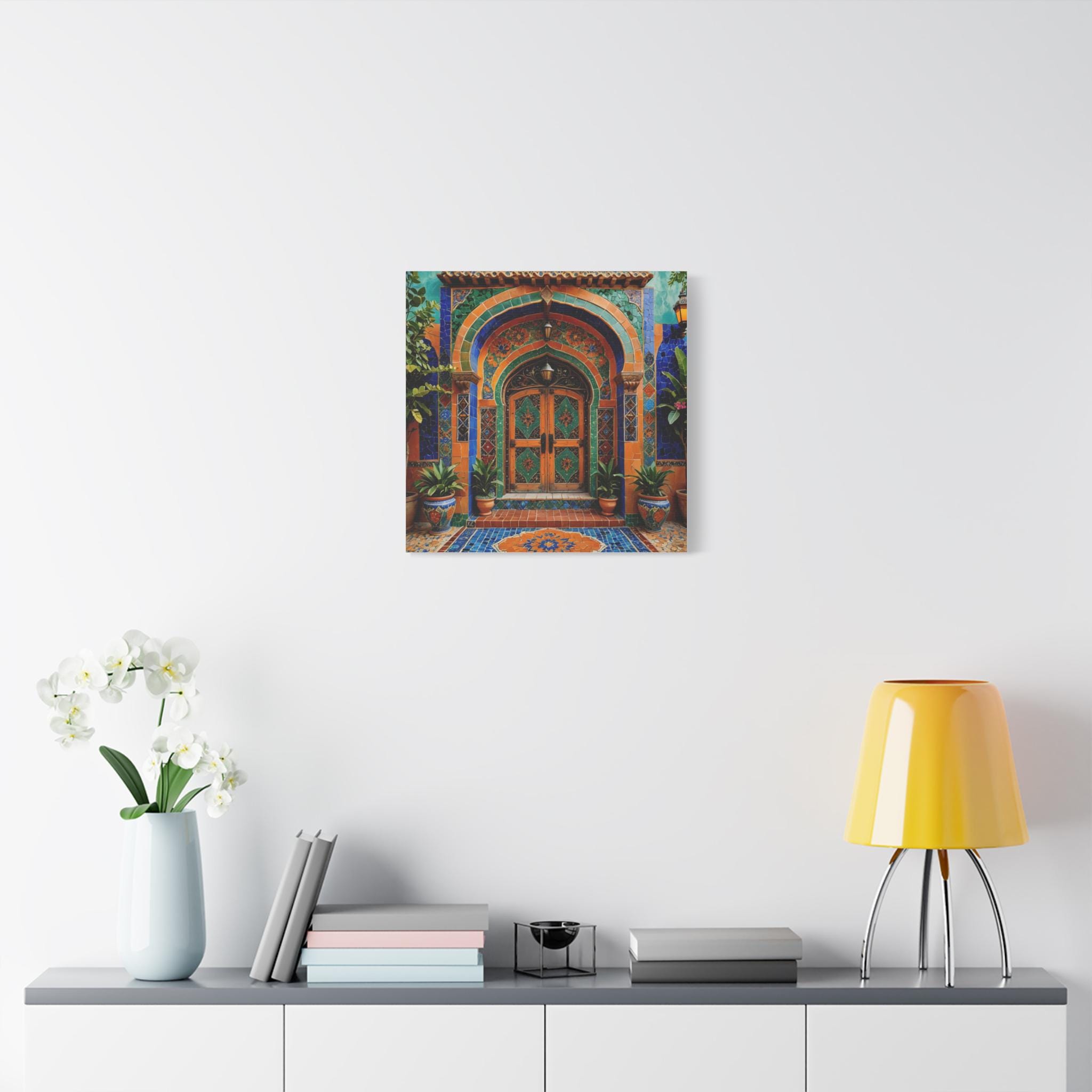 Village Door - Canvas Wall Art