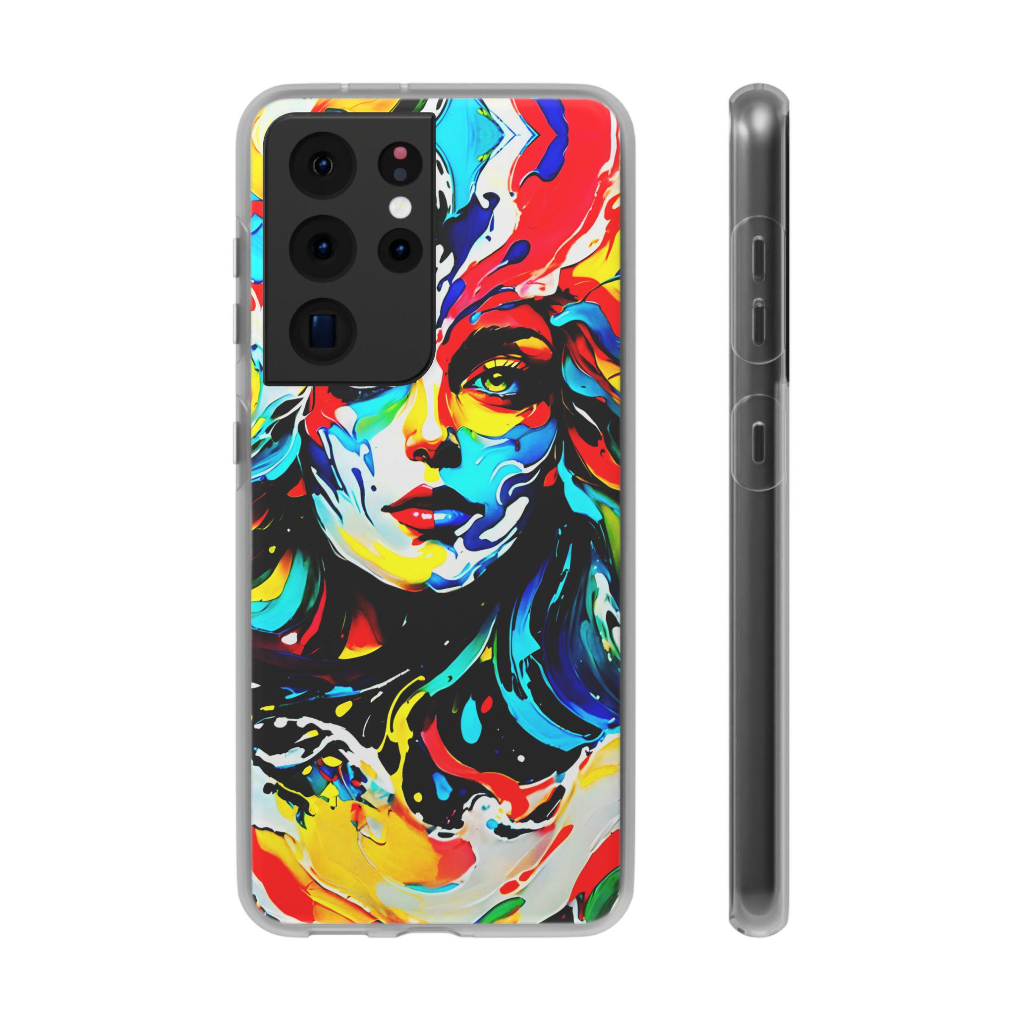 Wild Night Android Flexi Case - Walt Smith Fiji Ocean Art - Supports ADE Reef Restoration