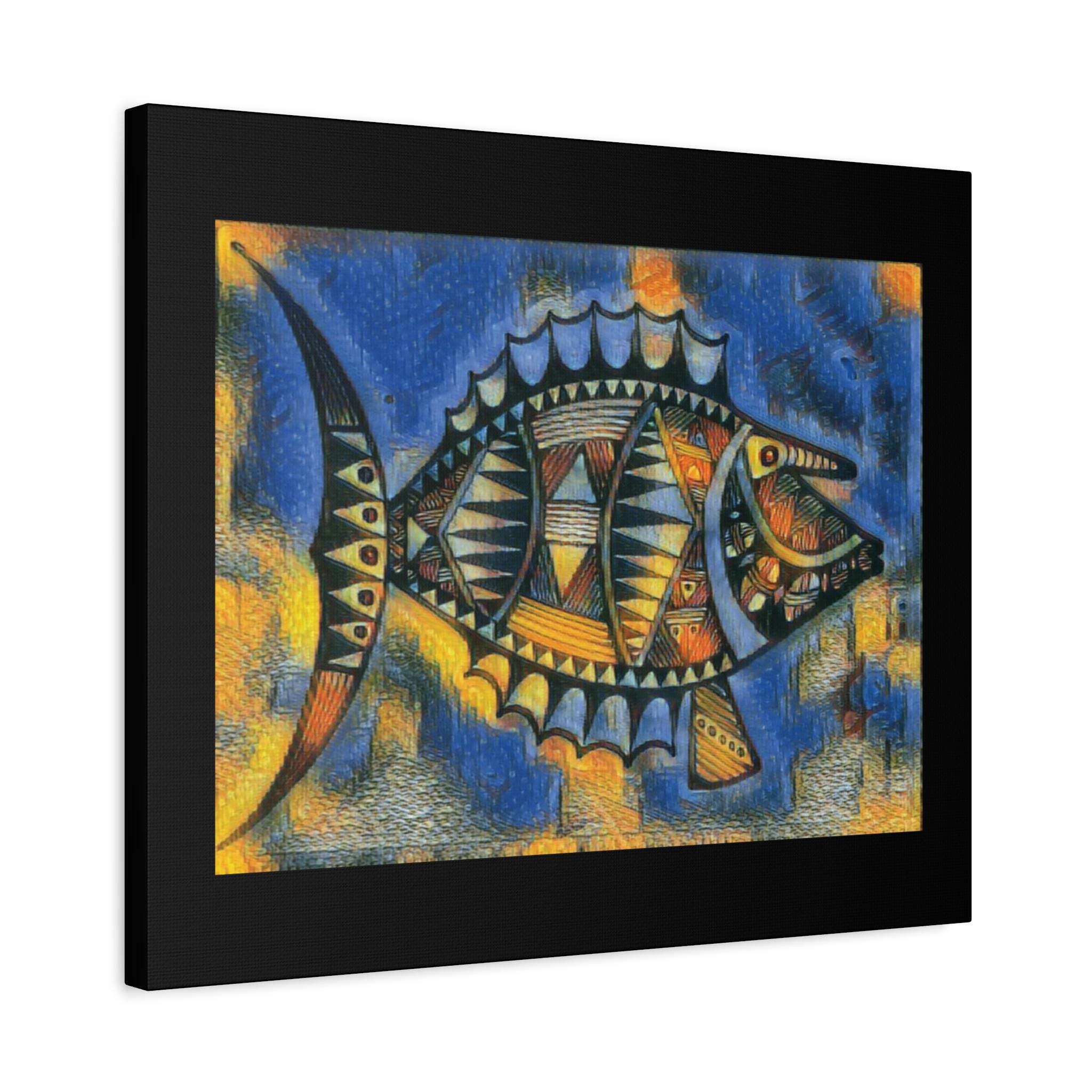 Unicorn Pico Canvas Wall Art