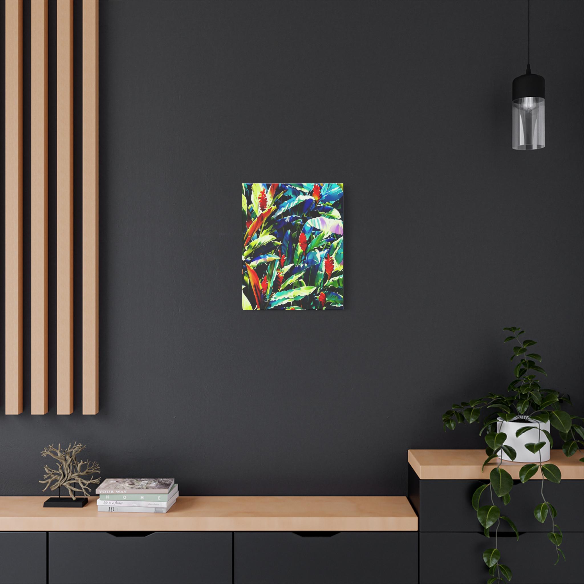 Floral Ginger - Canvas Wall Art