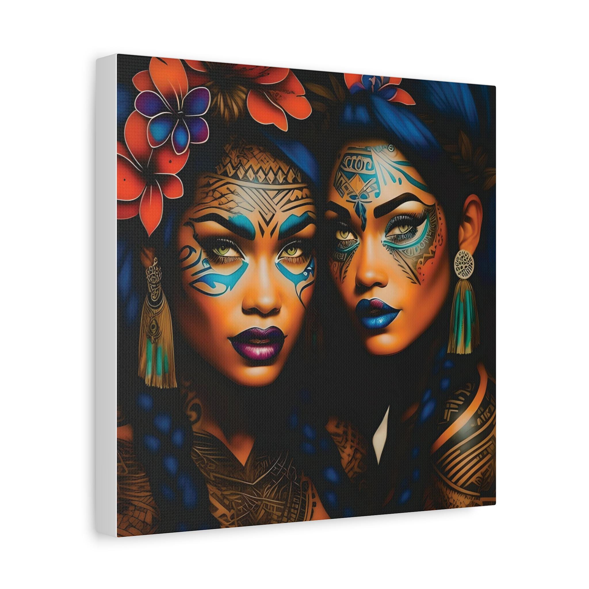 Painted Ladies - Canvas Wall Art