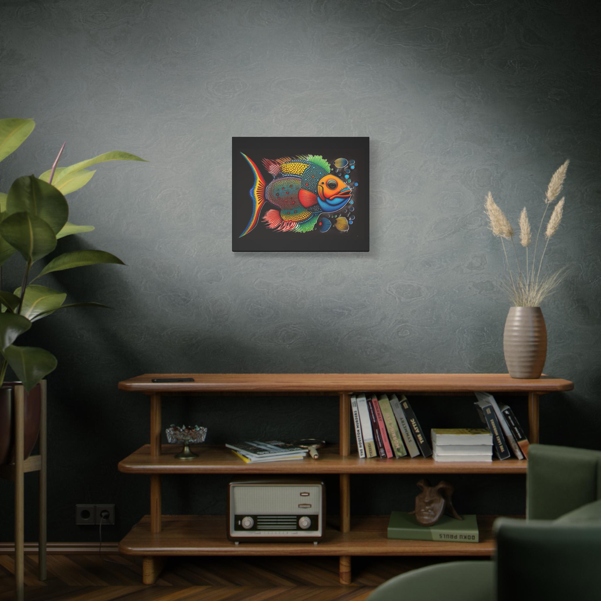 Abi Fish Canvas Wall Art