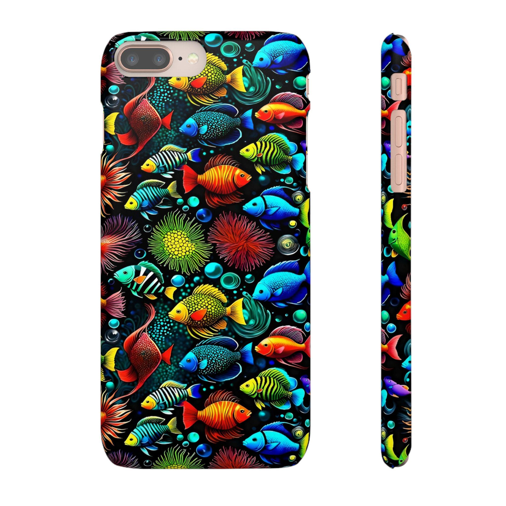Something Fishy iPhone Snap Case - Walt Smith Fiji Ocean Art - Supports ADE Reef Restoration