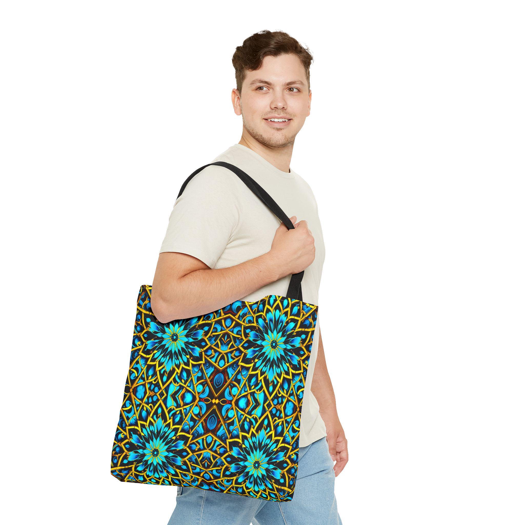 Blue Lace Ab - Tote Bag