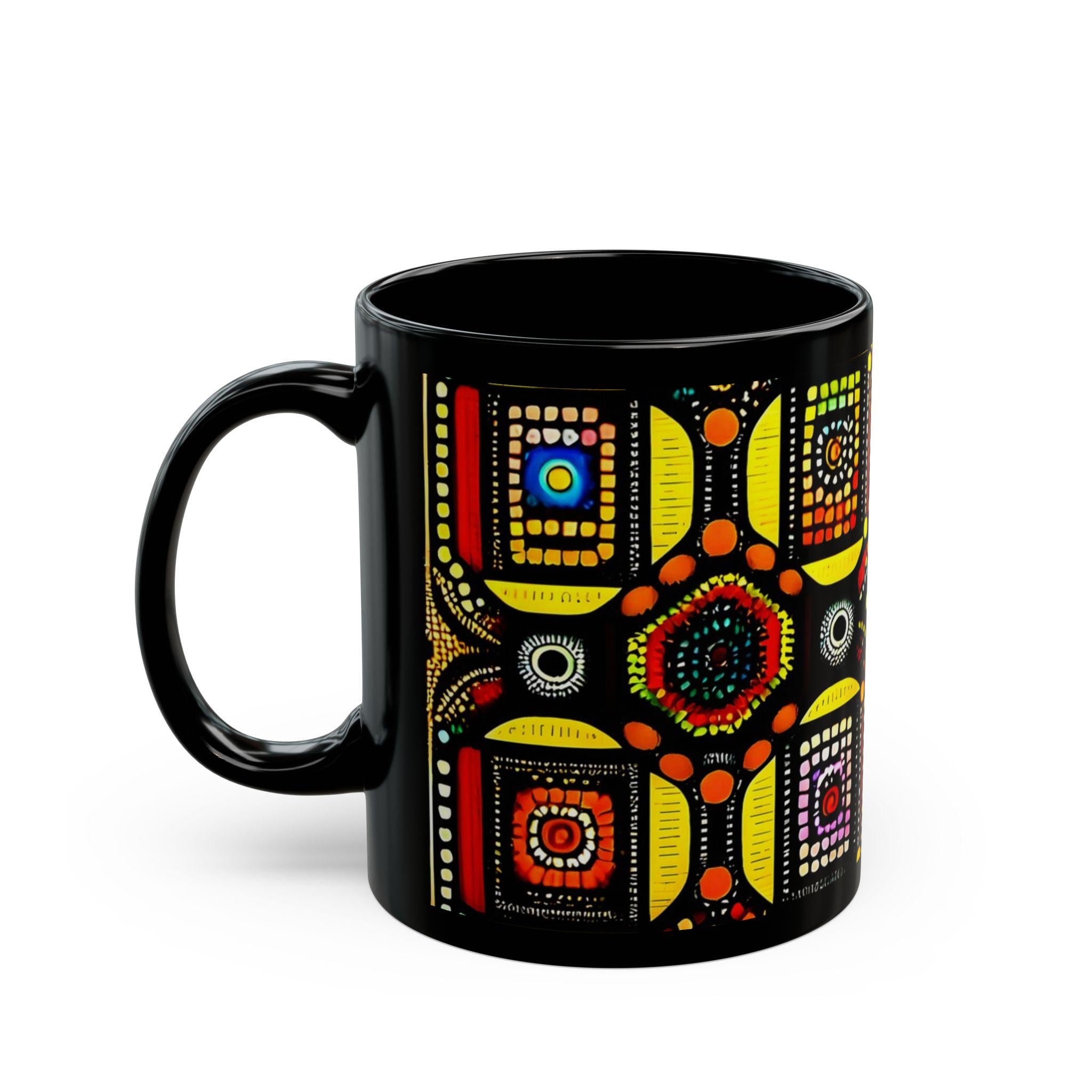 Square Dots - Coffee Mug