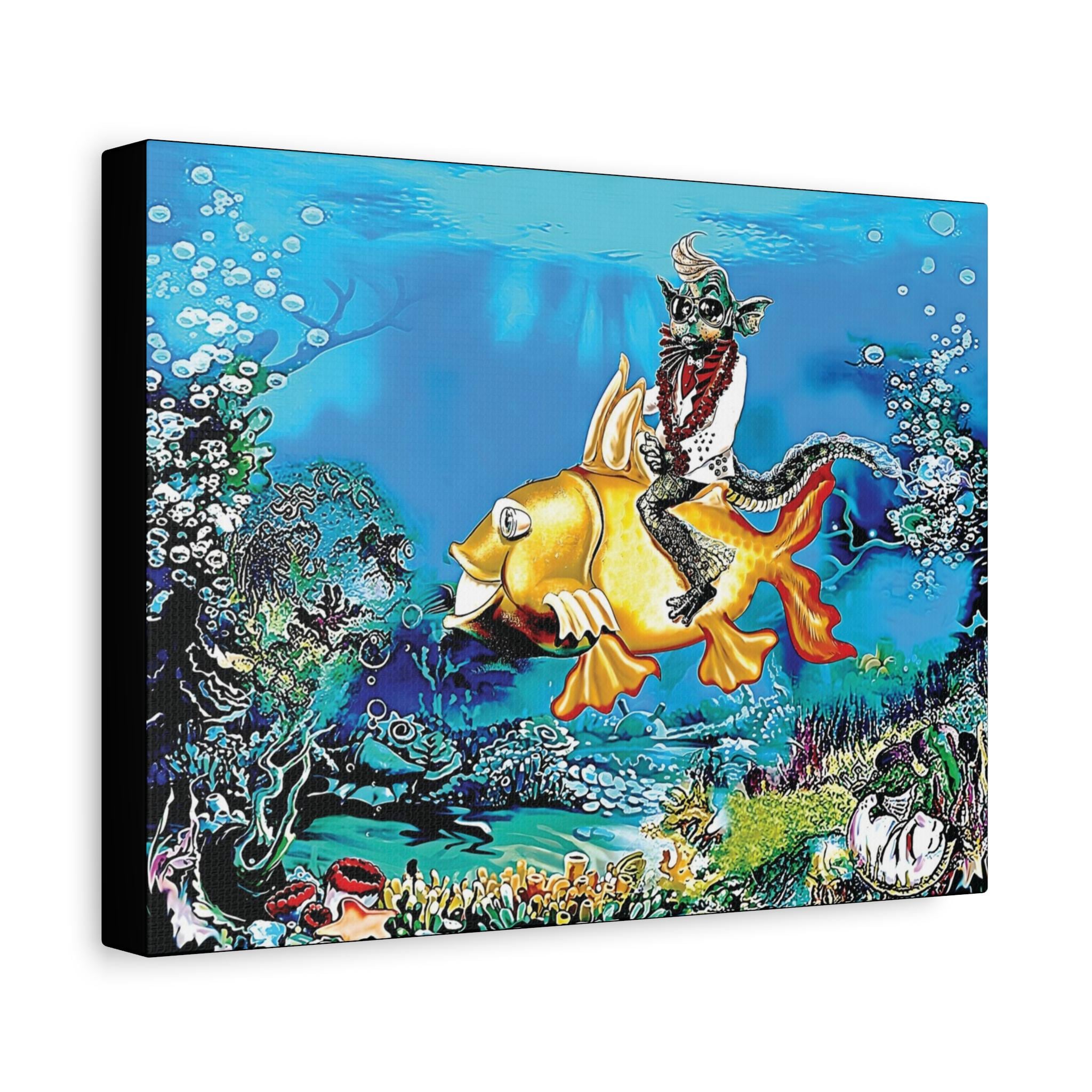 Elfish Baby Canvas Wall Art