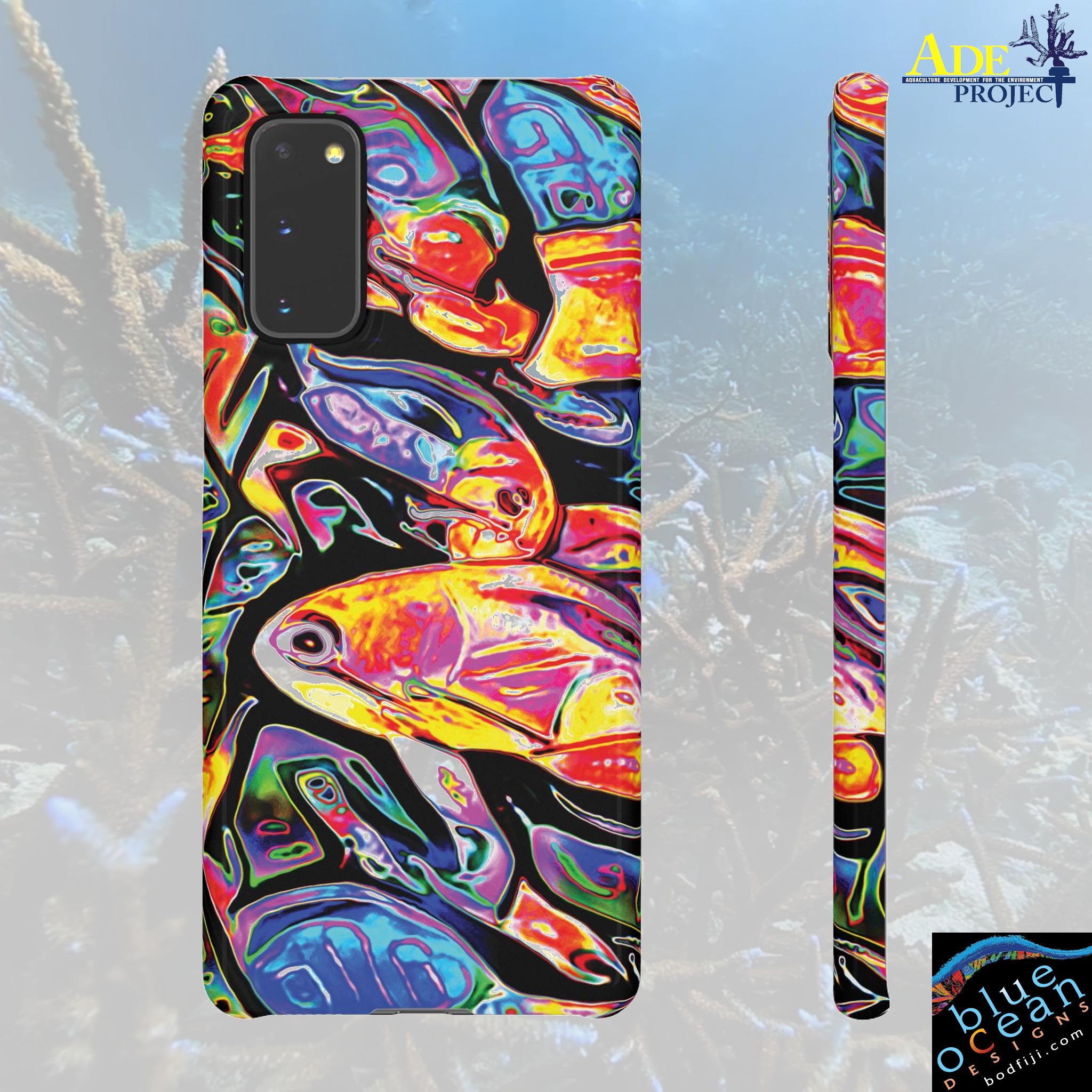 Busy Day Android Snap Case - Walt Smith Fiji Ocean Art - Supports ADE Reef Restoration