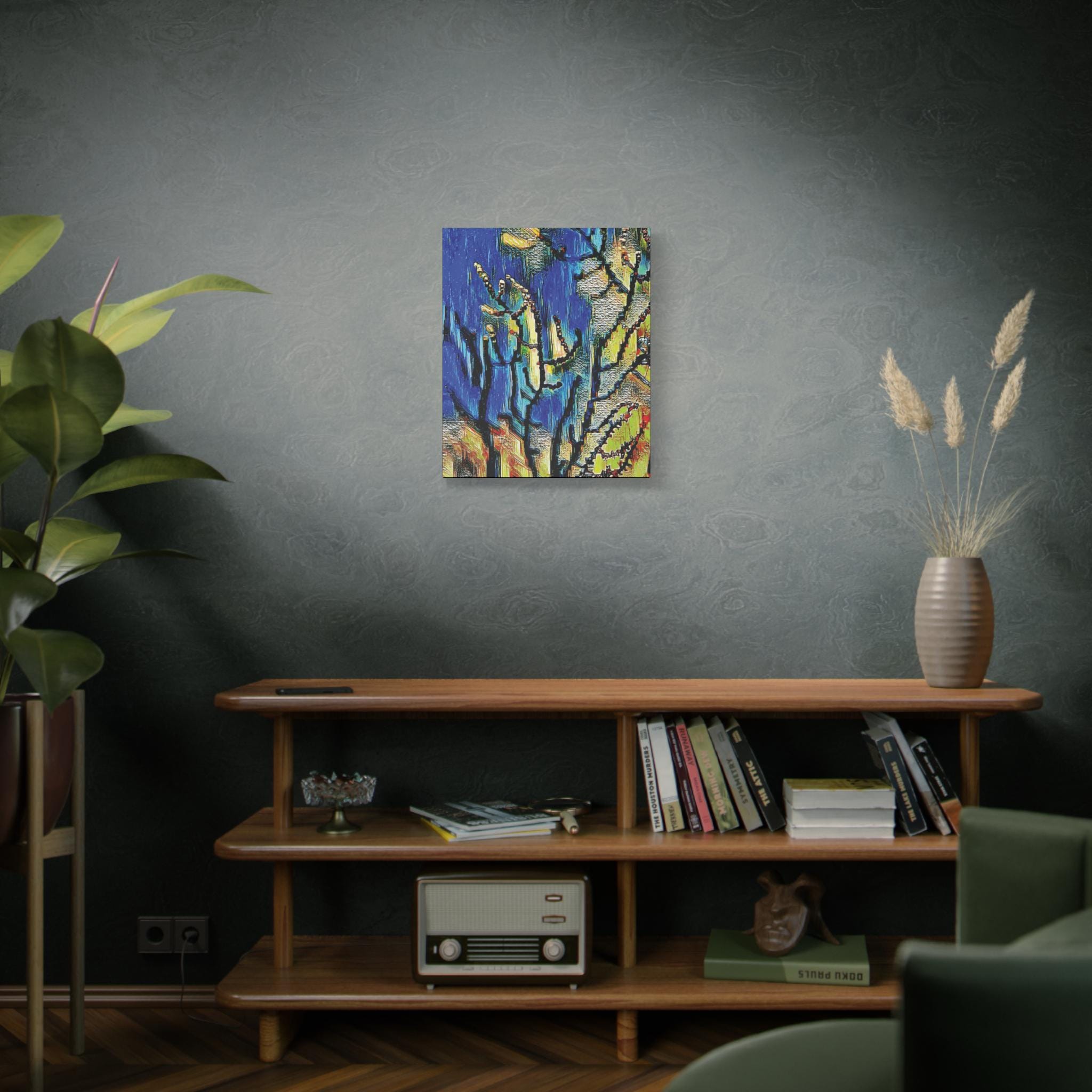 Deep Fan Canvas Wall Art