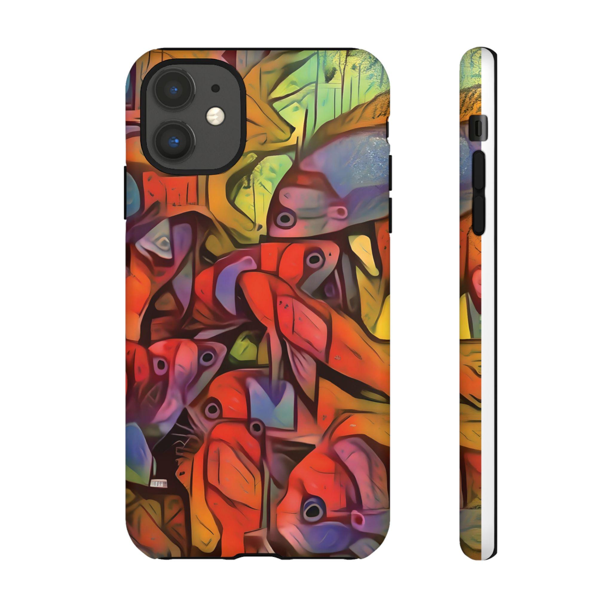 Speckle Backs iPhone Tough Case - Walt Smith Fiji Ocean Art - Supports ADE Reef Restoration