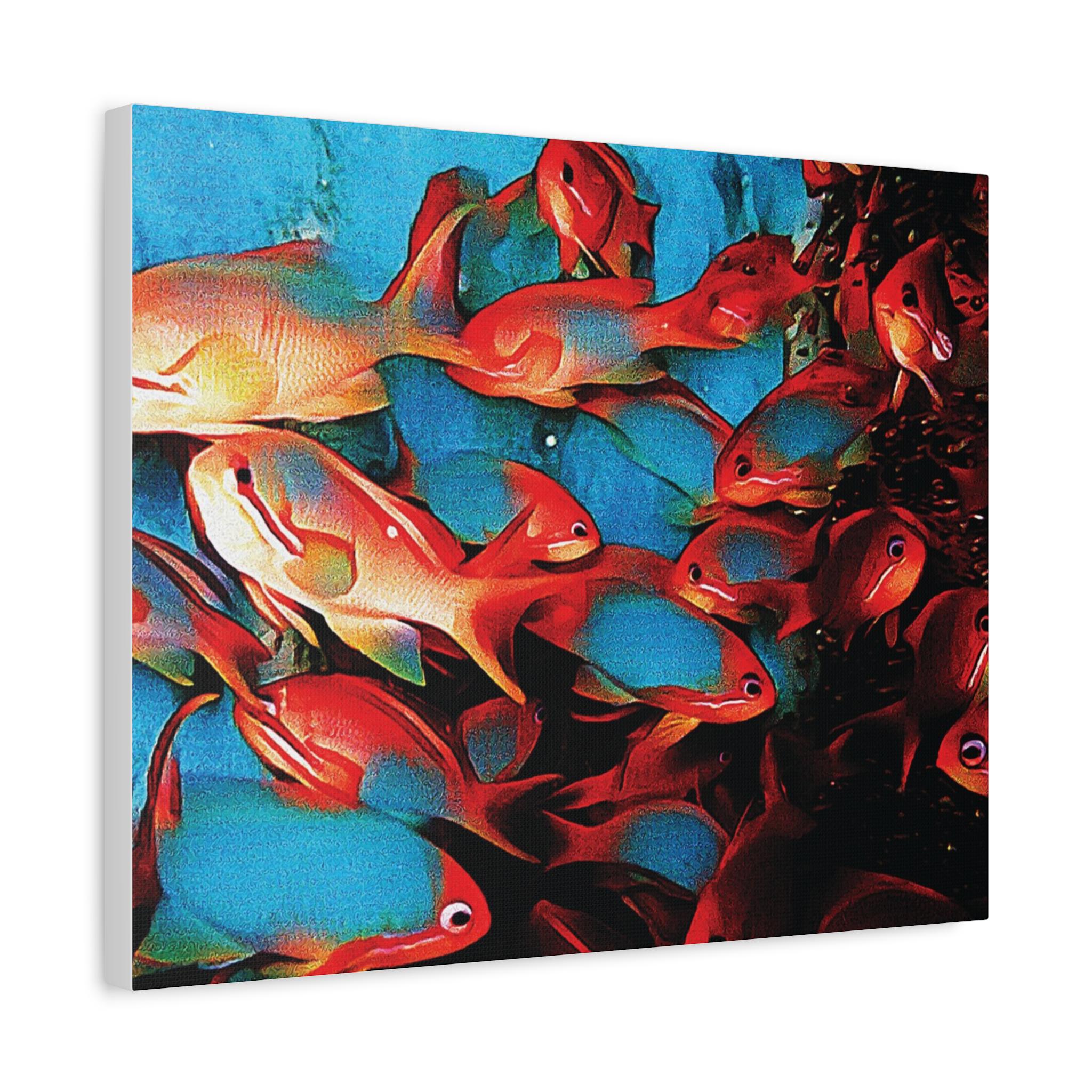 Out of the Blue - Canvas Wall Art