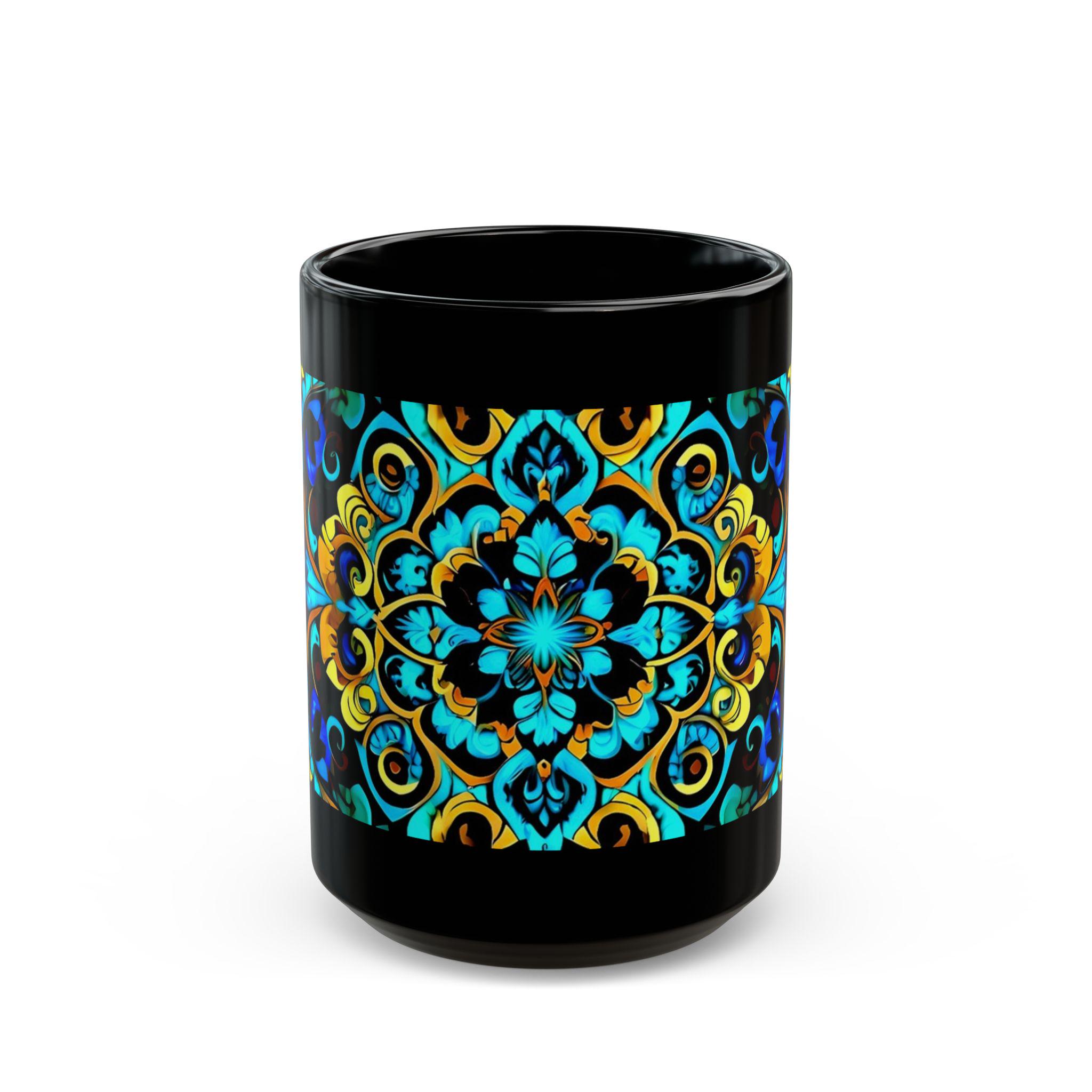 Blue Lace C - Coffee Mug