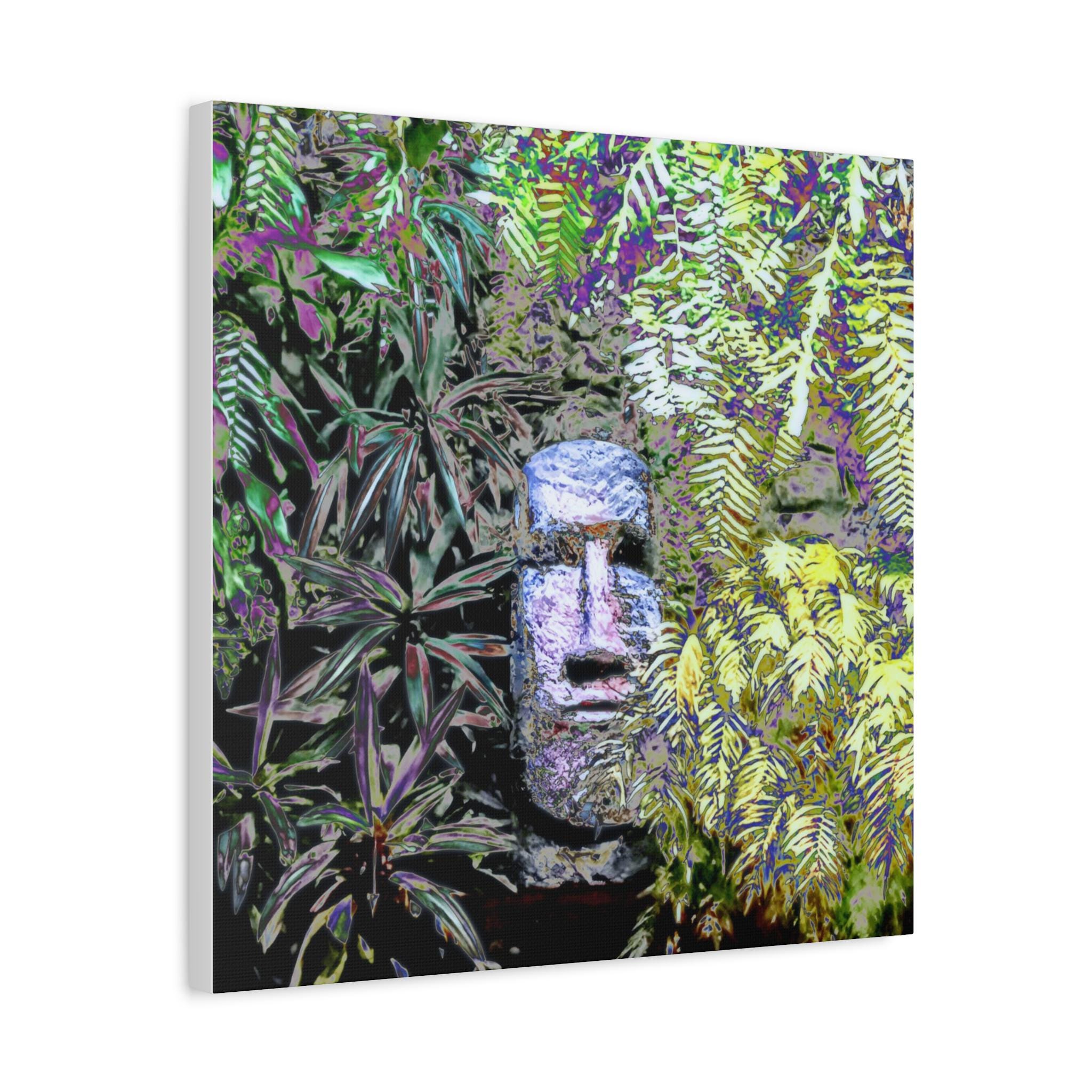 Rapanui Ad C - Canvas Wall Art