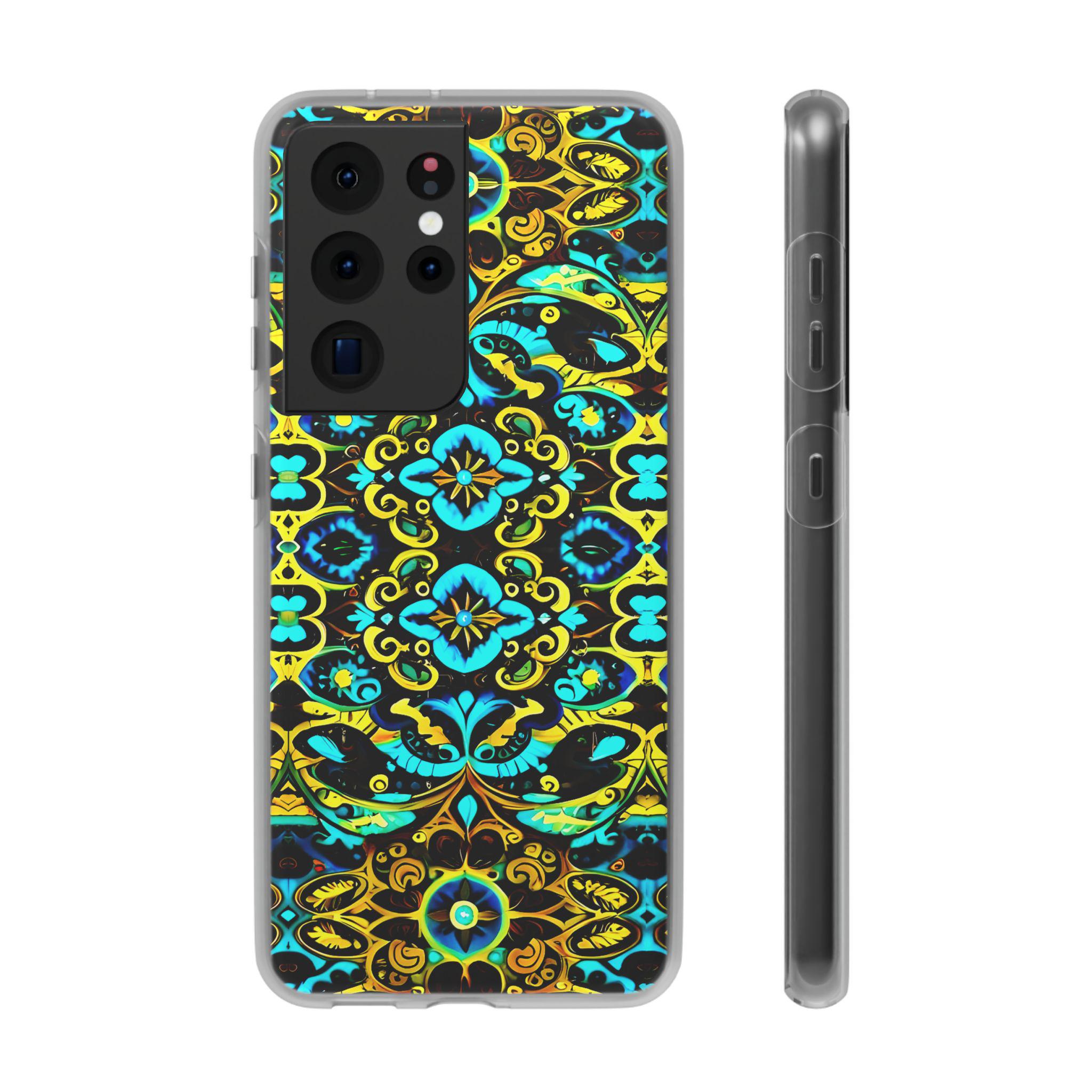 Blue Lace Android Flexi Case - Walt Smith Fiji Ocean Art - Supports ADE Reef Restoration