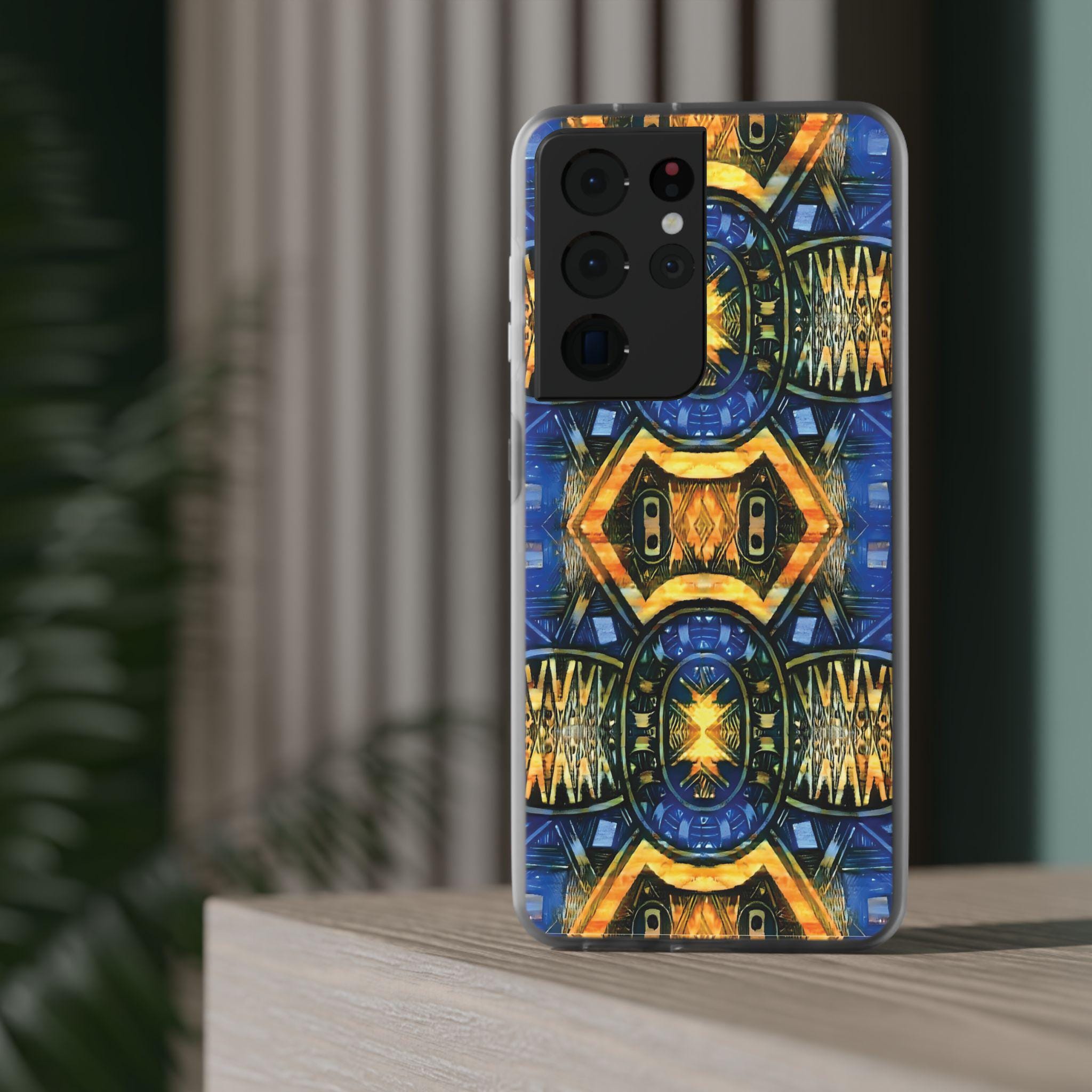 Blue Shield Android Flexi Case - Walt Smith Fiji Ocean Art - Supports ADE Reef Restoration
