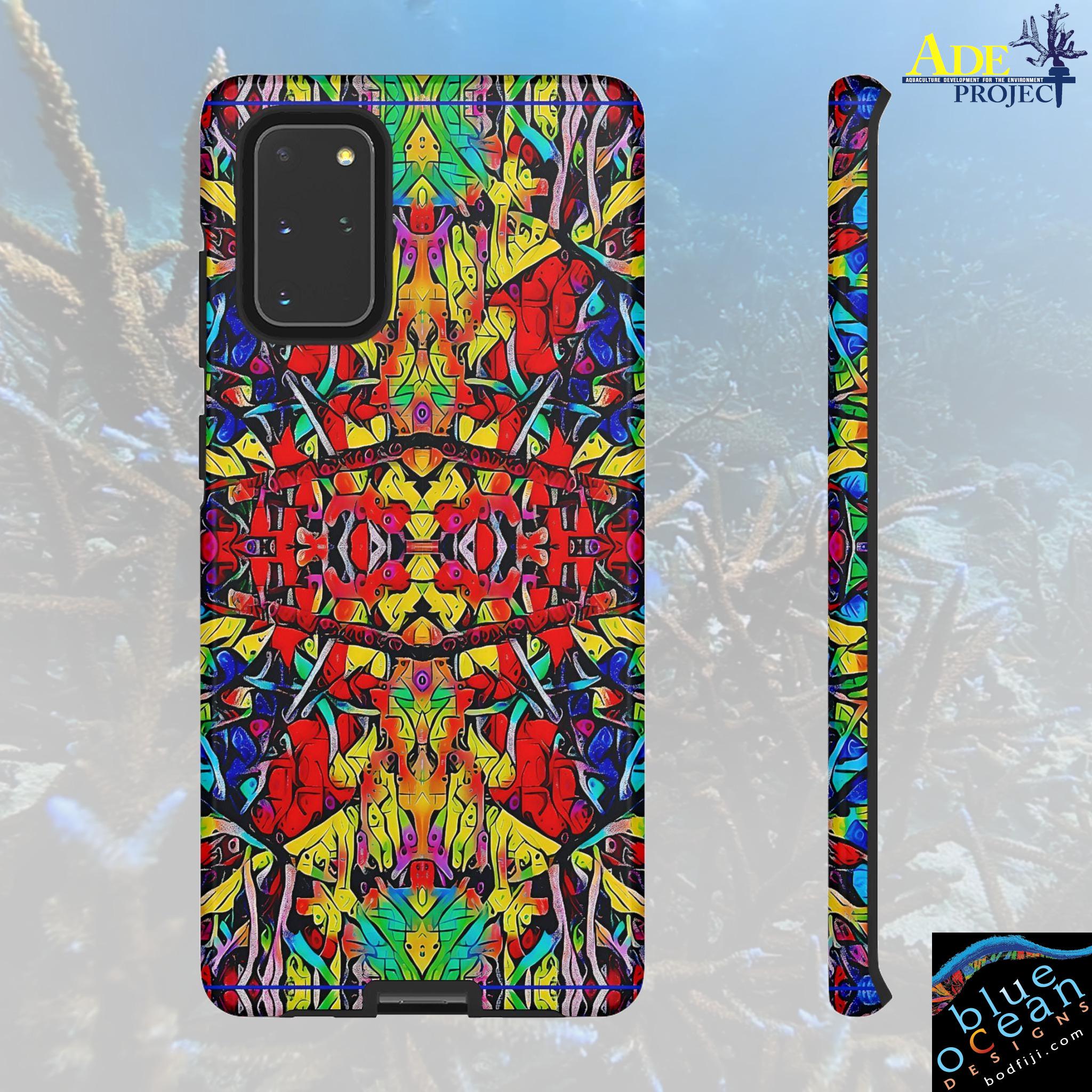 Surfs Up Android Tough Case - Walt Smith Fiji Ocean Art - Supports ADE Reef Restoration