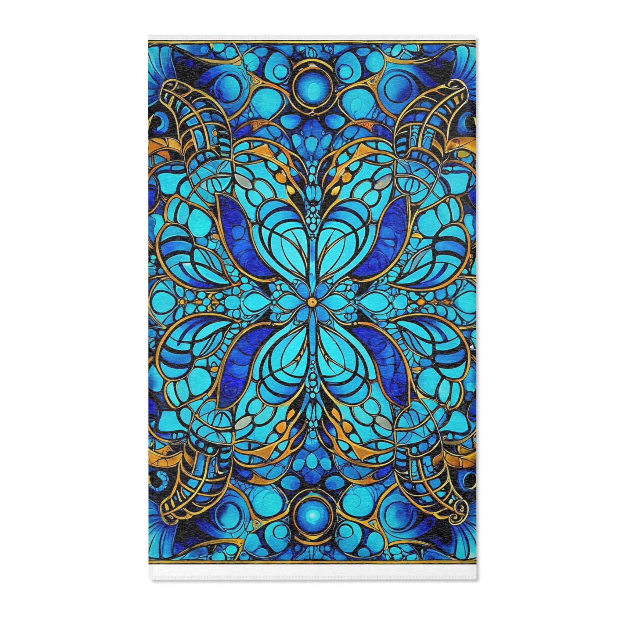 Blue Lobsters - Area Rug