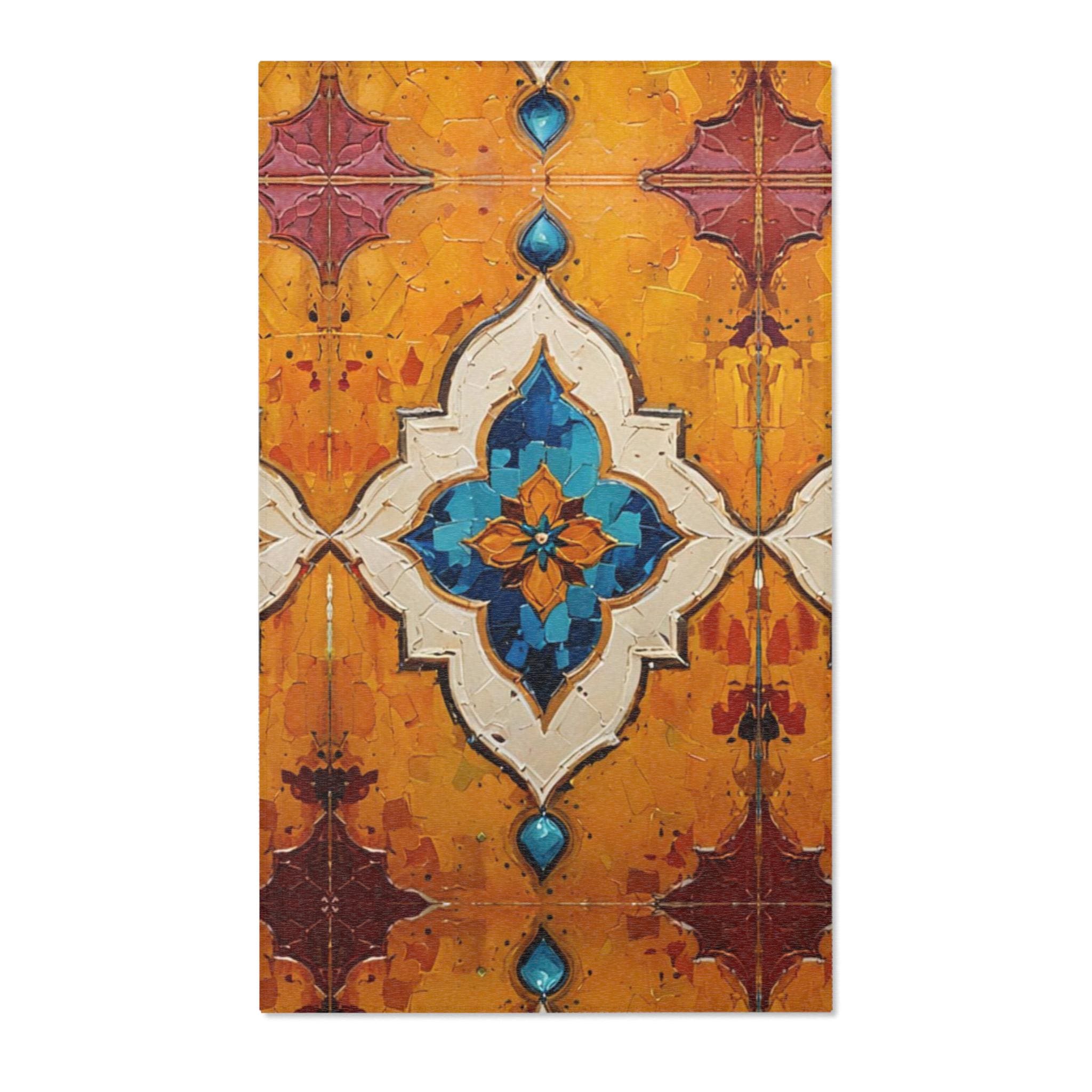 Moroccan Phone C Area Rug