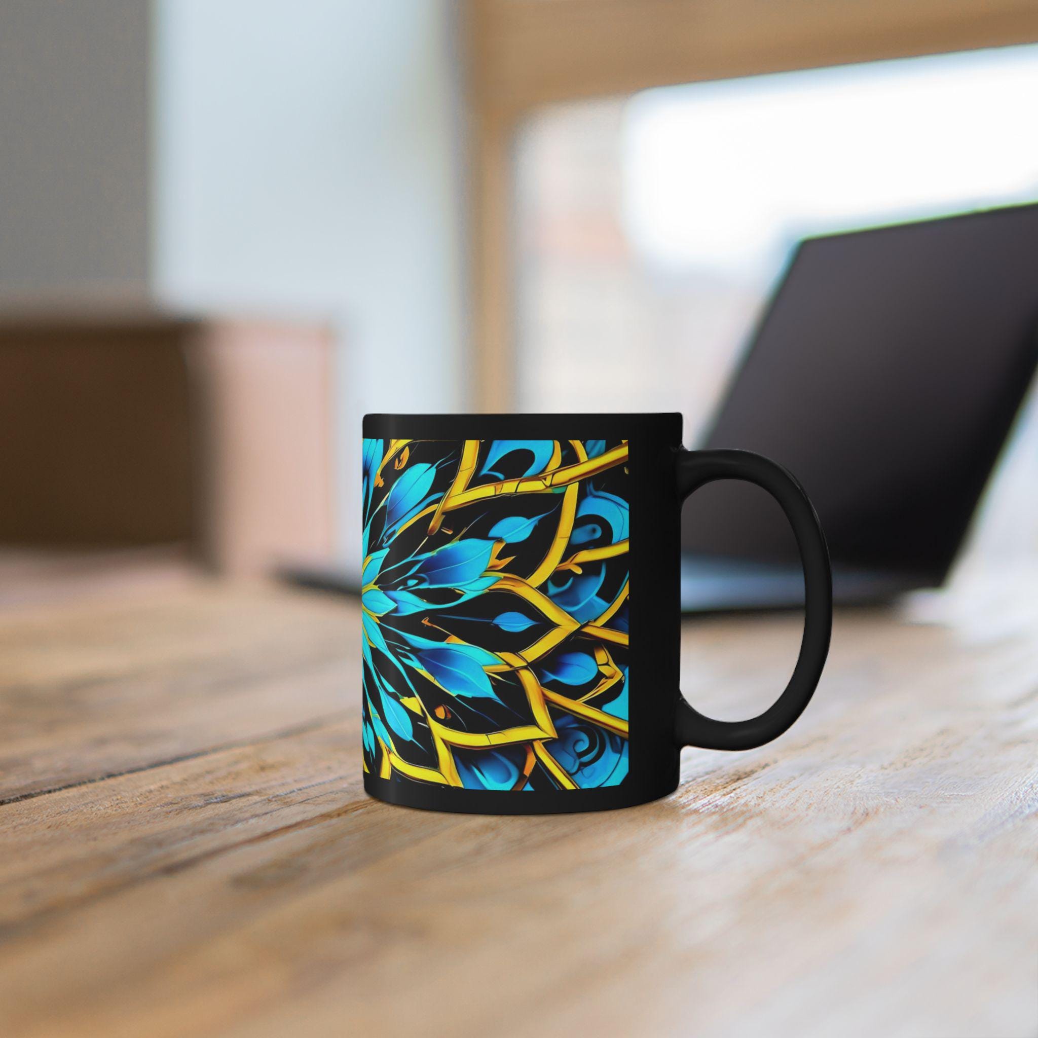 Blue Lace A - Coffee Mug