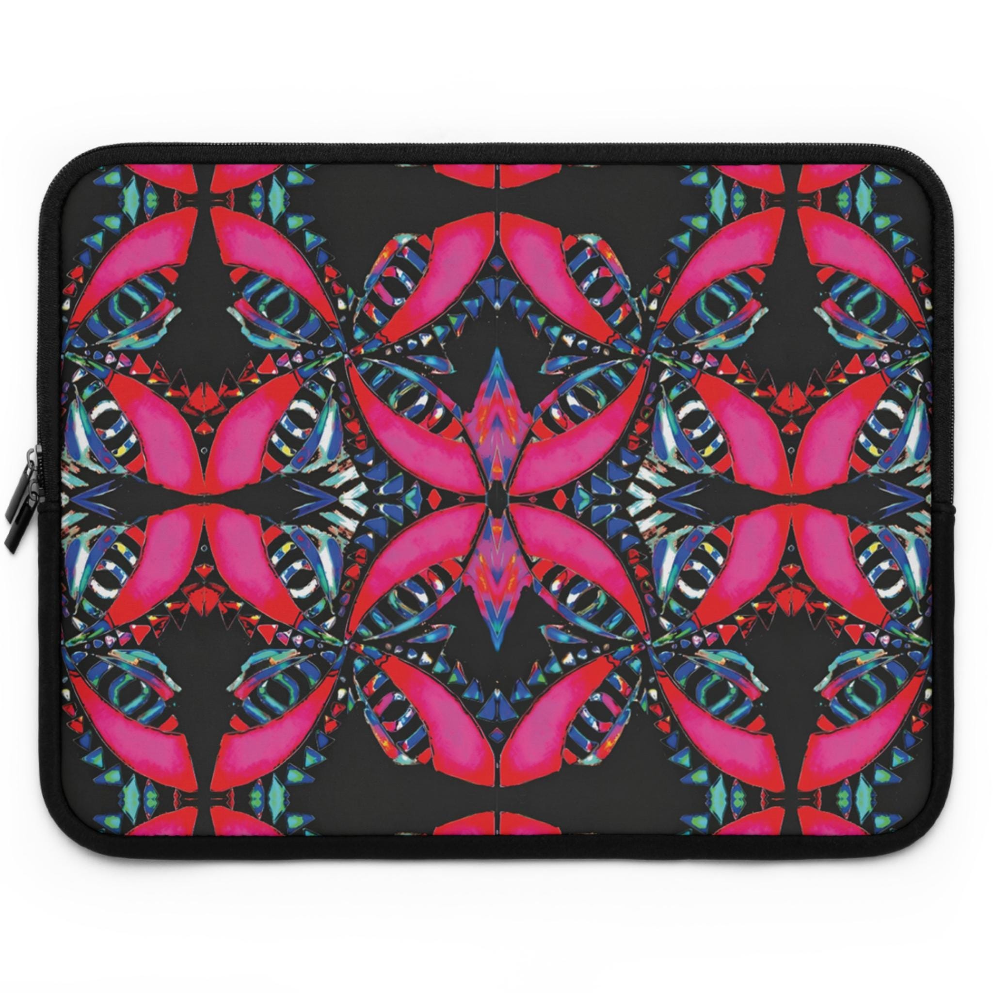 Pink on Black - Laptop Sleeve