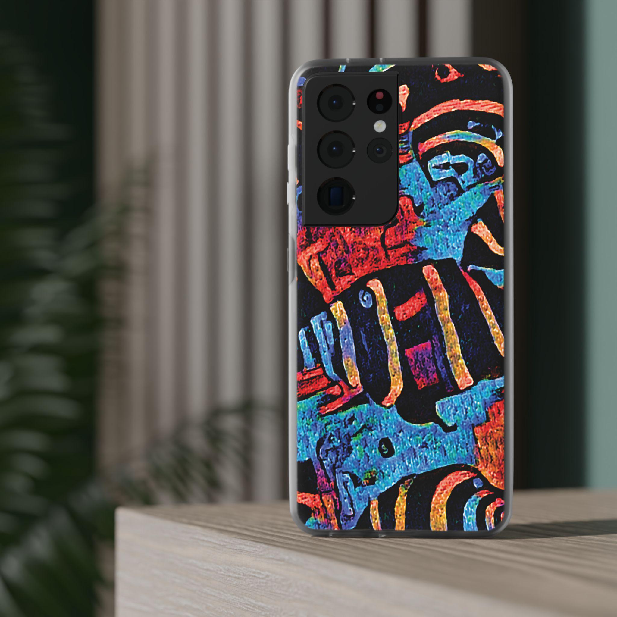 Last Dance Android Flexi Case - Walt Smith Fiji Ocean Art - Supports ADE Reef Restoration