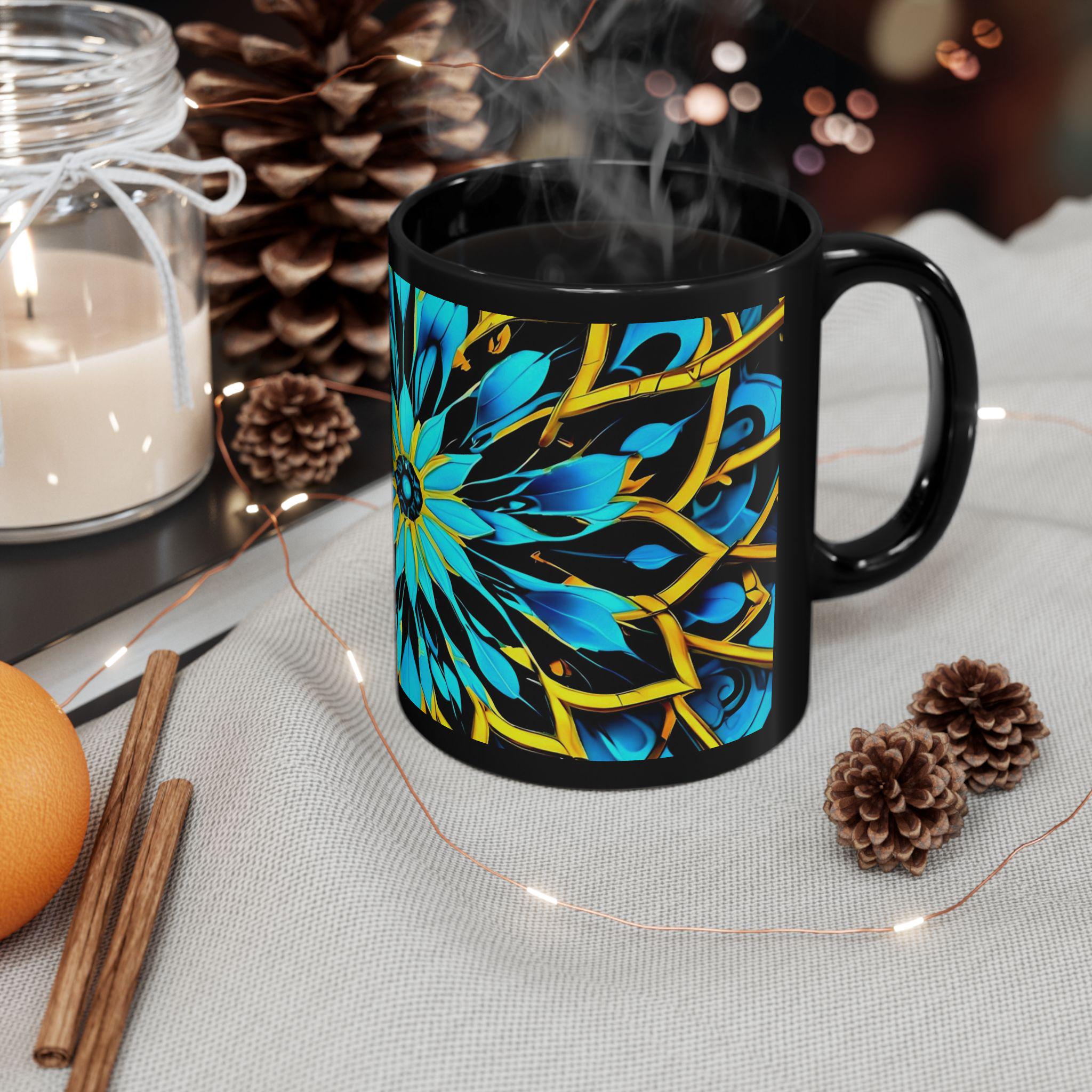 Blue Lace A - Coffee Mug
