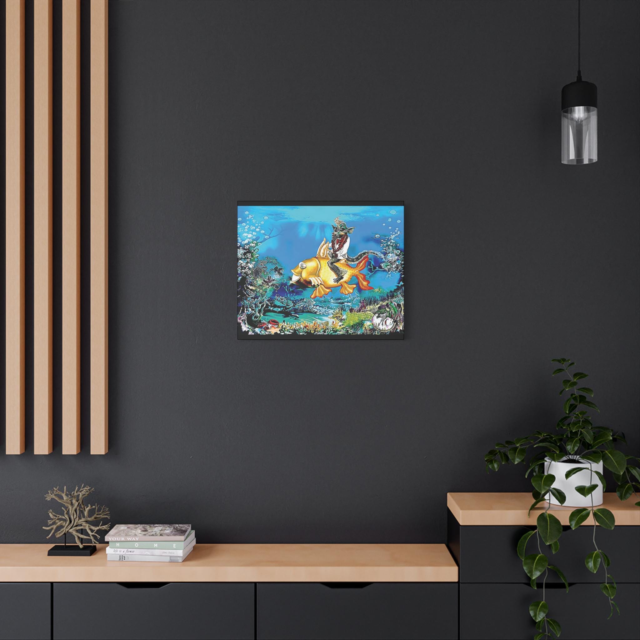 Elfish Baby Canvas Wall Art