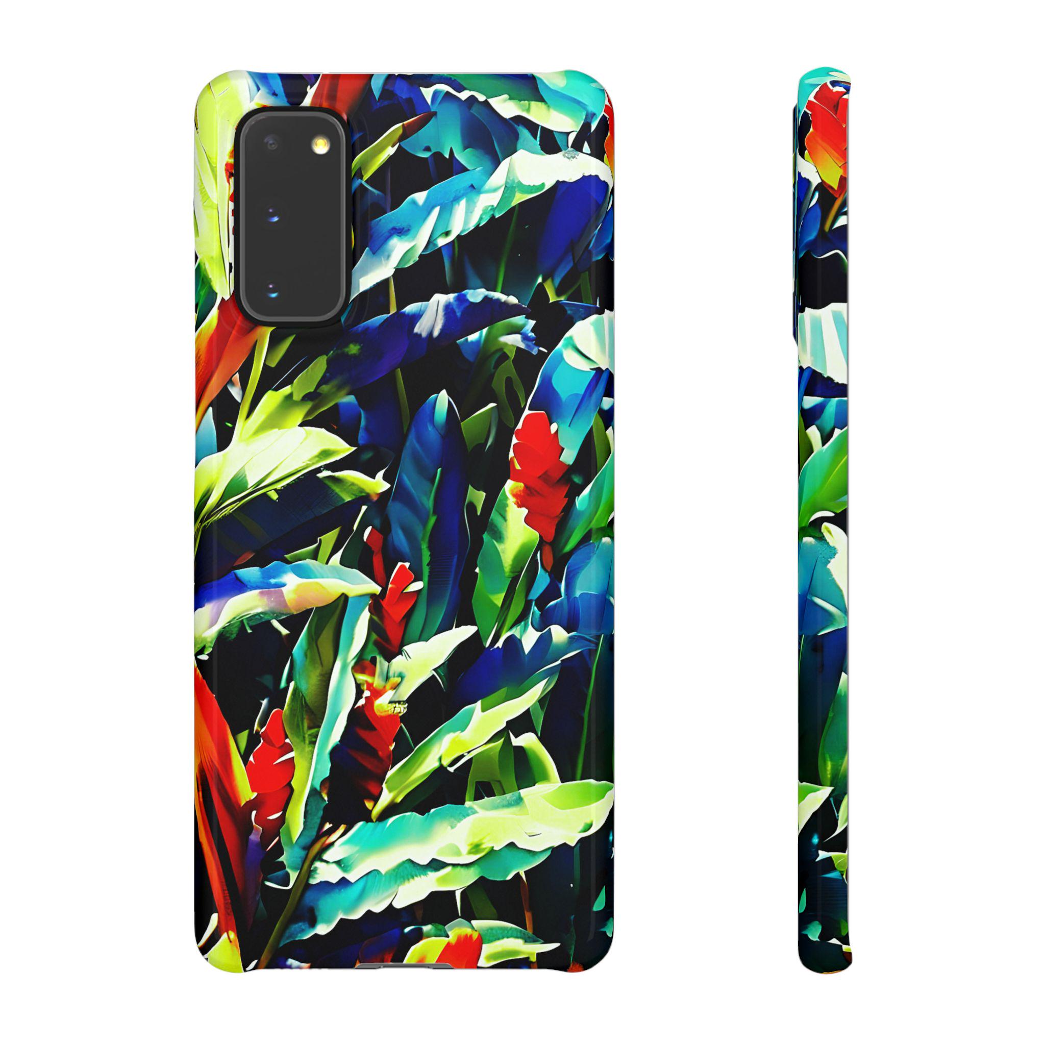Floral Ginger Android Snap Case - Walt Smith Fiji Ocean Art - Supports ADE Reef Restoration