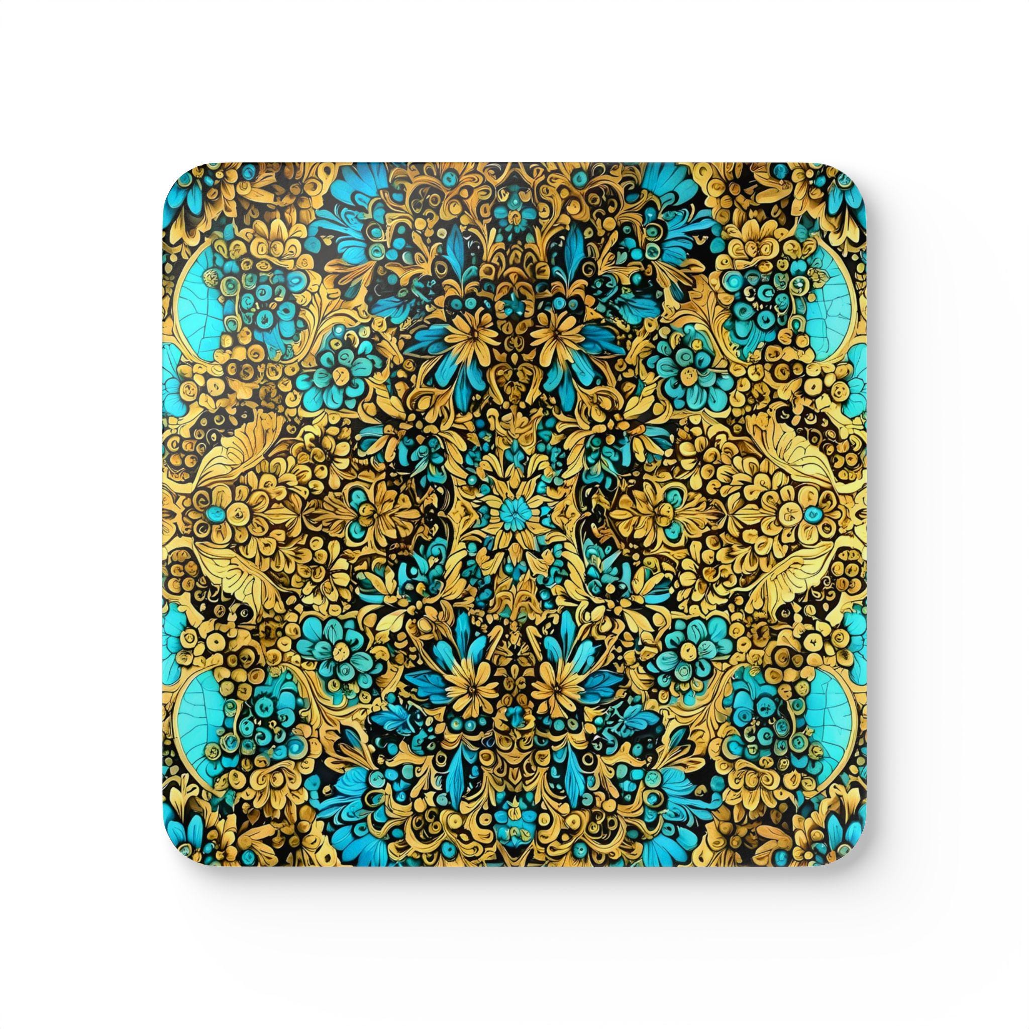 Summer Day - Corkwood Coaster Set