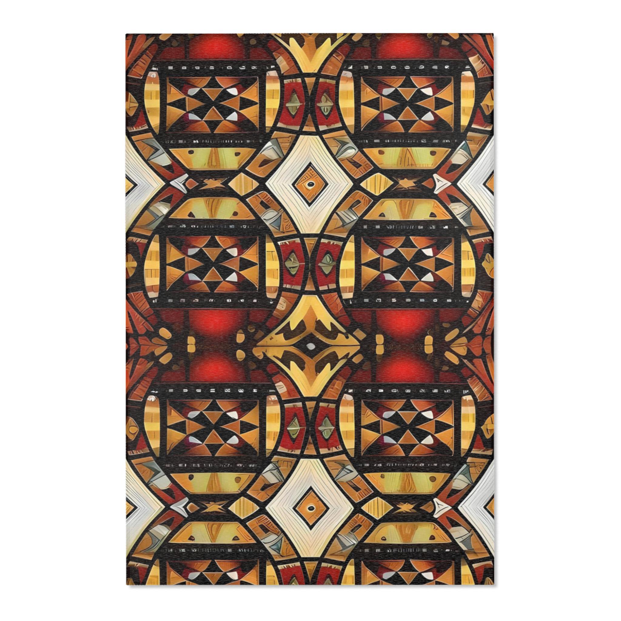 Tapa Squares A - Area Rug