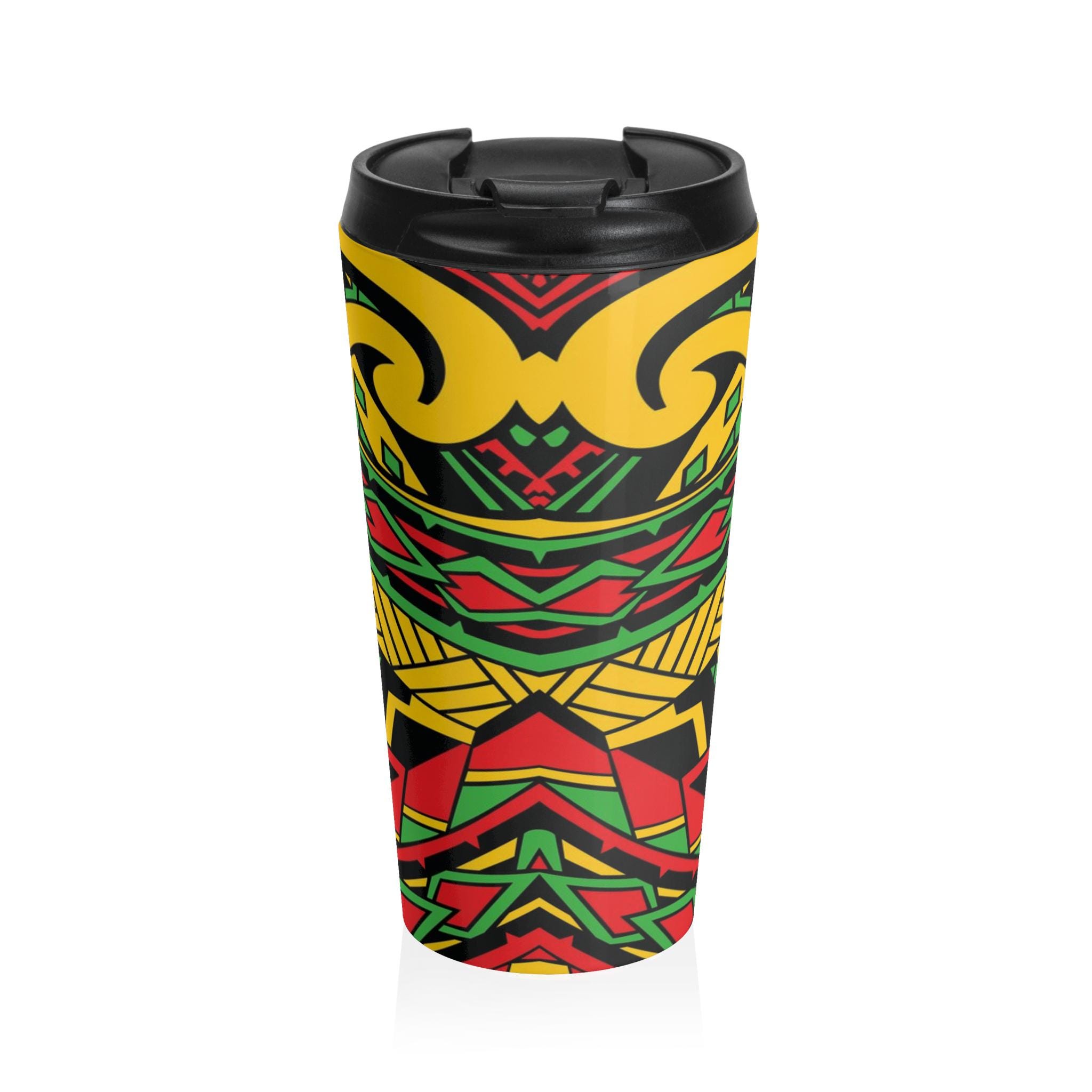 Reggae Lion Front - Travel Mug