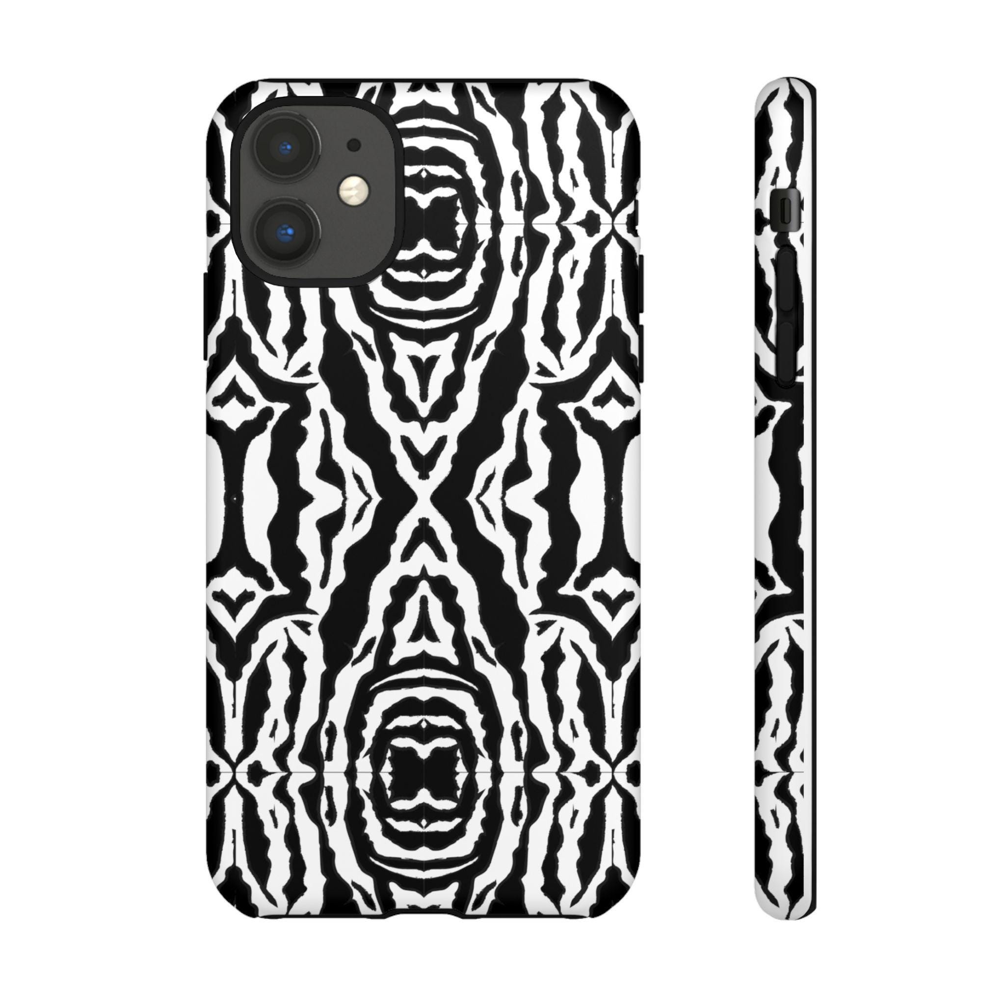 Zebra Confusion iPhone Tough Case - Walt Smith Fiji Ocean Art - Supports ADE Reef Restoration