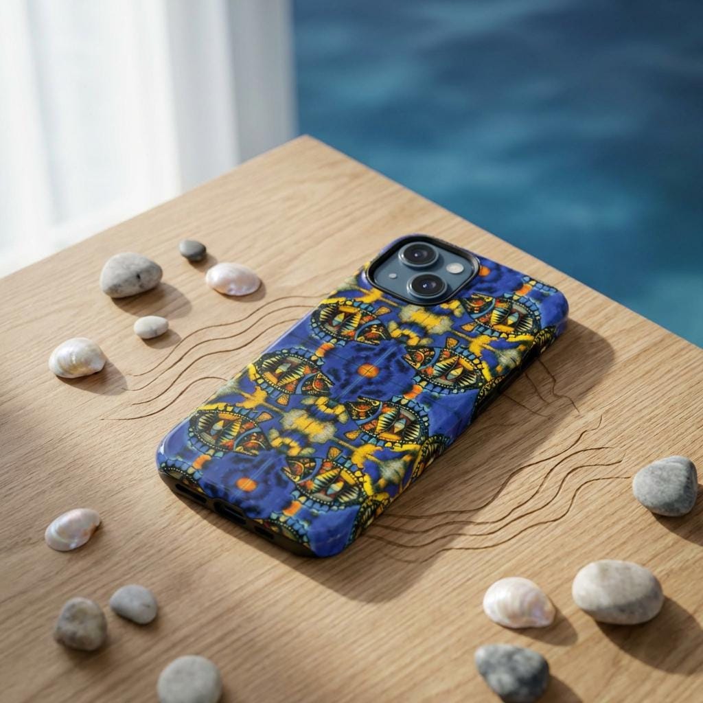 Unicorn Tang iPhone Magnetic Case - Walt Smith Fiji Ocean Art - Supports ADE Reef Restoration
