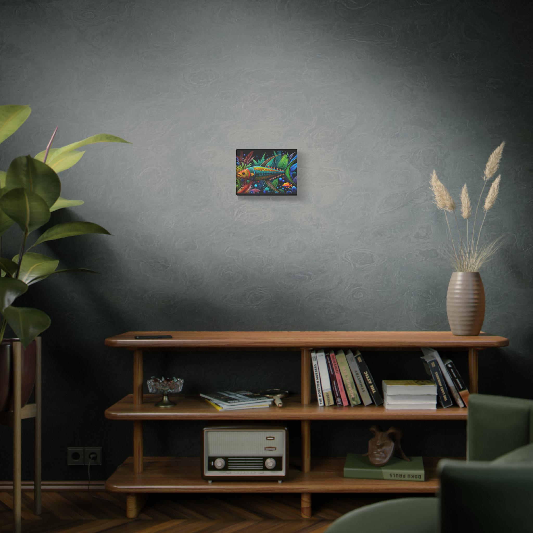 Abo Fish A - Canvas Wall Art