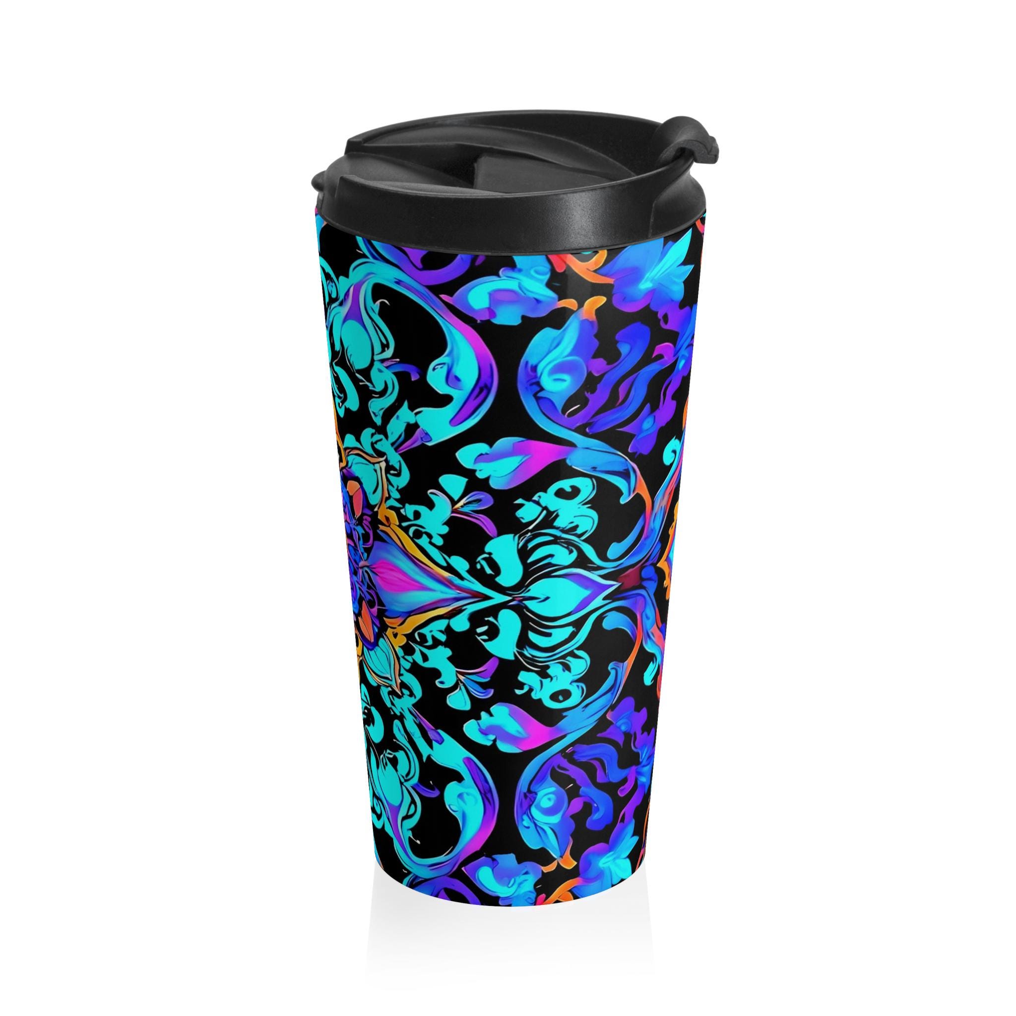 Purple F - Travel Mug