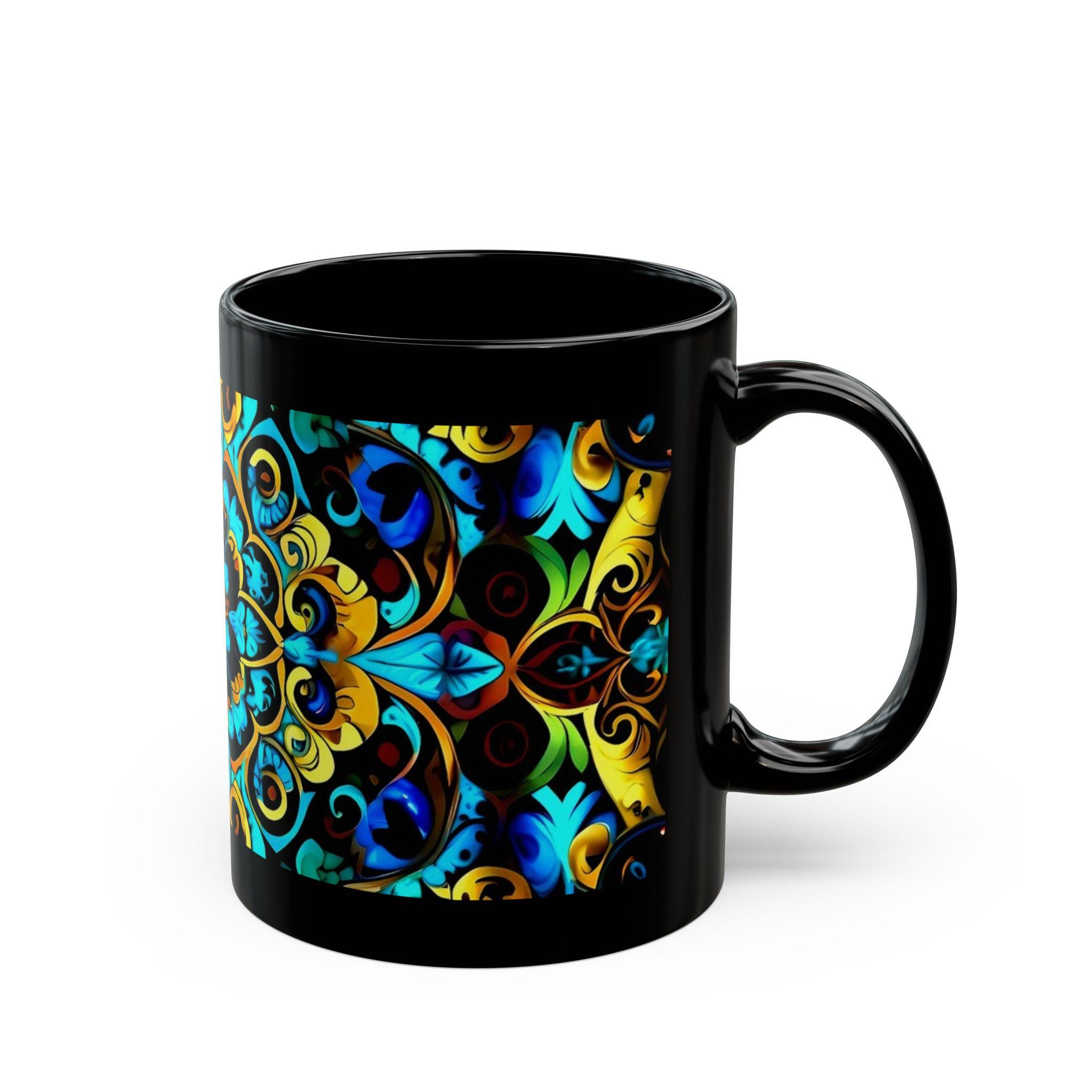 Blue Lace C - Coffee Mug