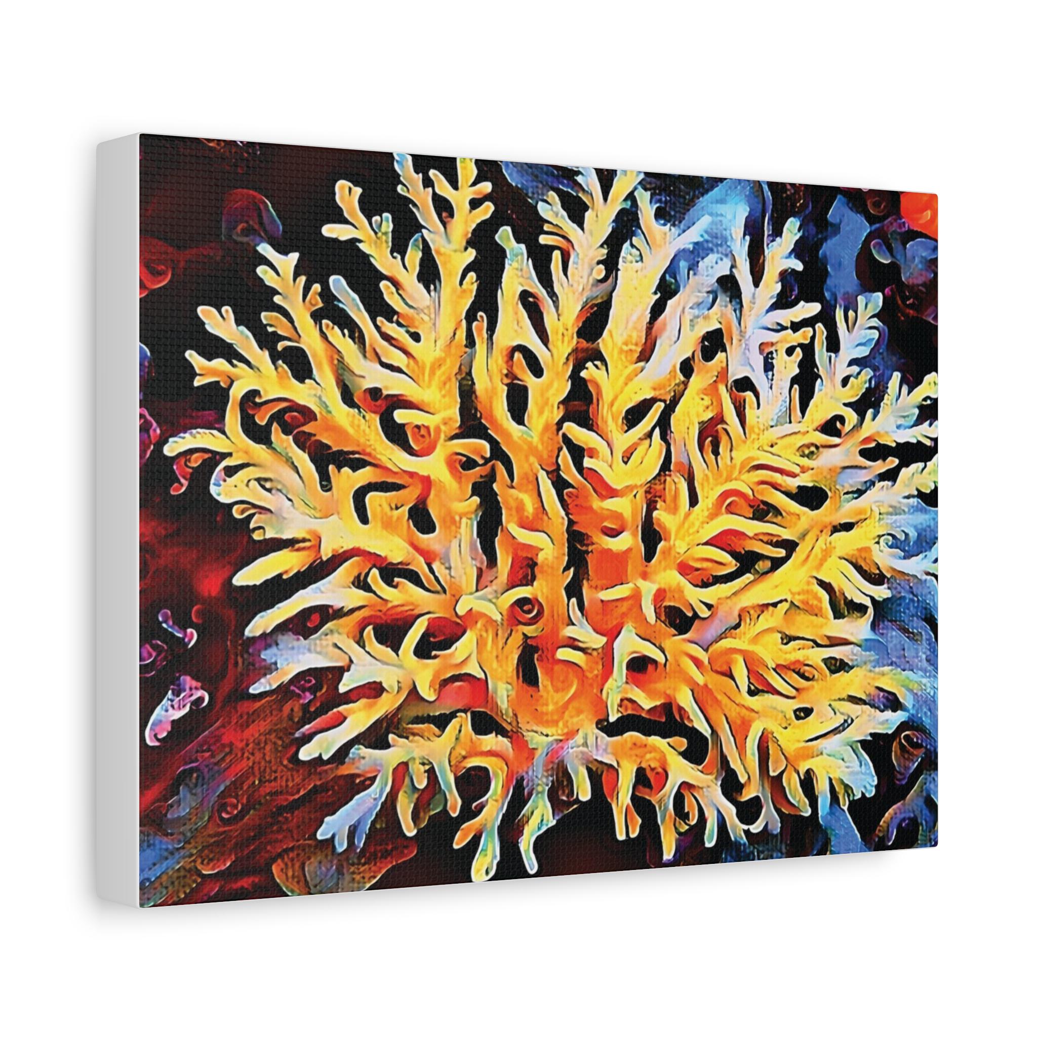Gold Striker - Canvas Wall Art