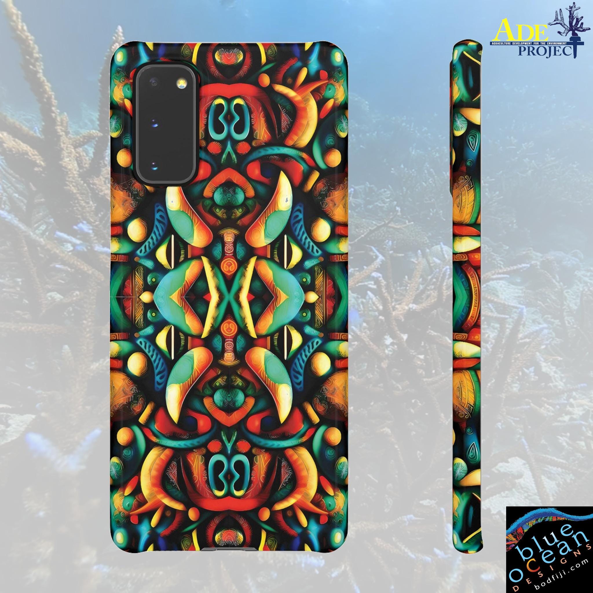 Warm Dayze Android Snap Case - Walt Smith Fiji Ocean Art - Supports ADE Reef Restoration
