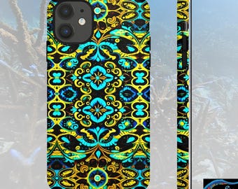 Blue Lace iPhone Tough Case - Walt Smith Fiji Ocean Art - Supports ADE Reef Restoration