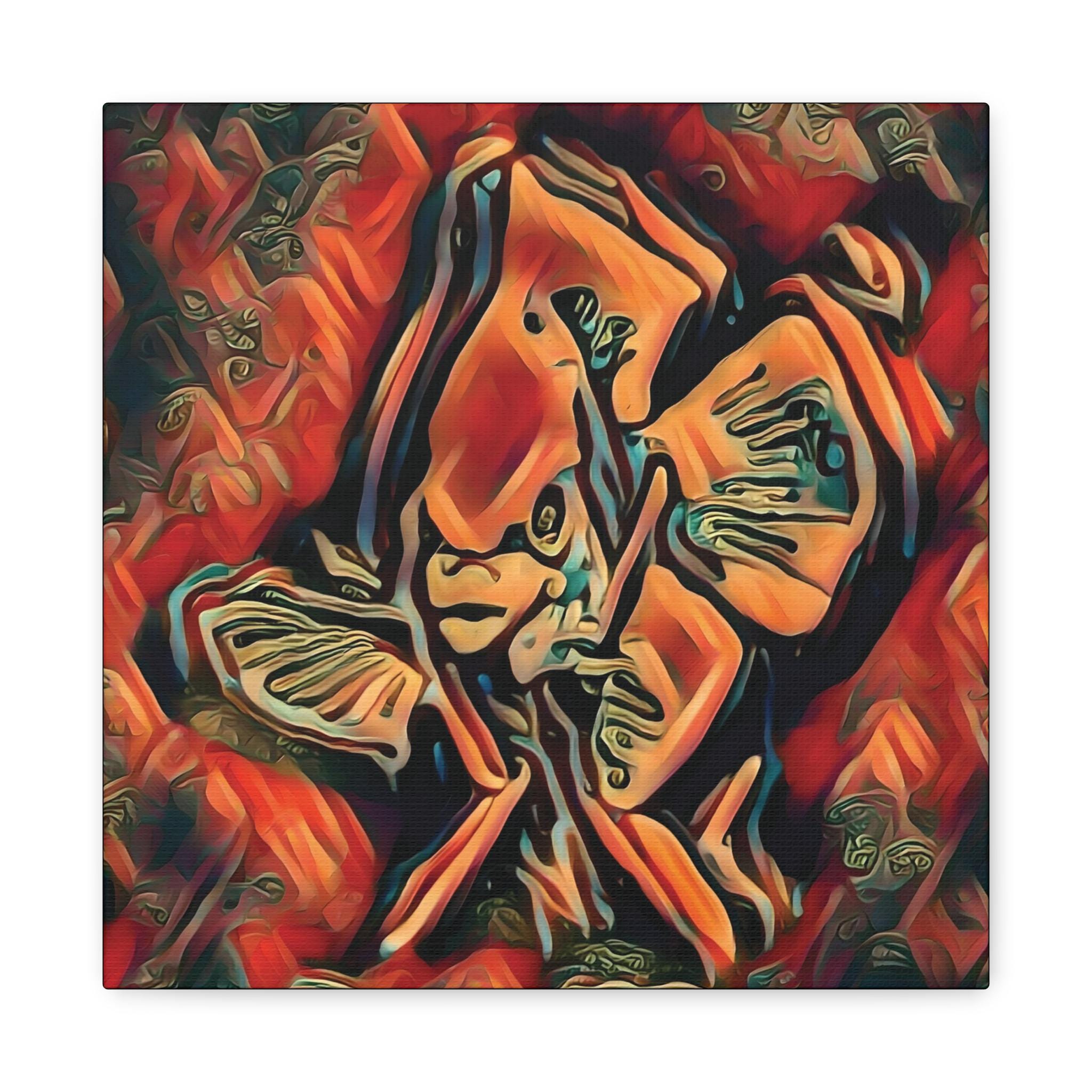 Scarlet Deb Canvas Wall Art