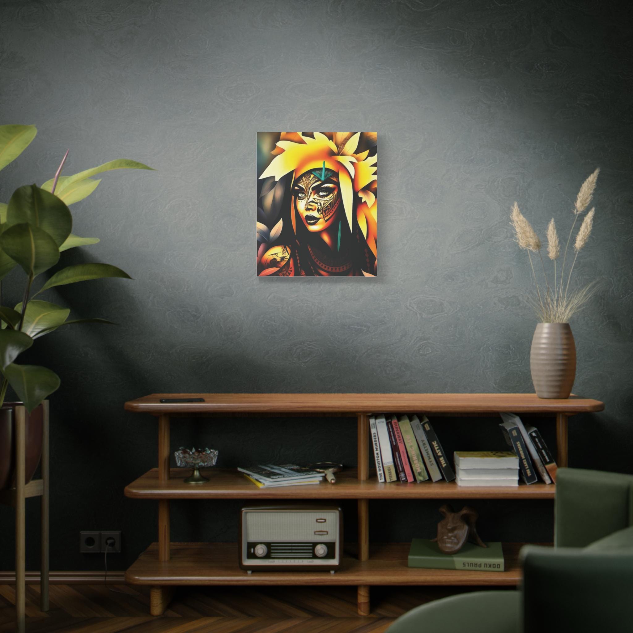 Poly Princess - Canvas Wall Art