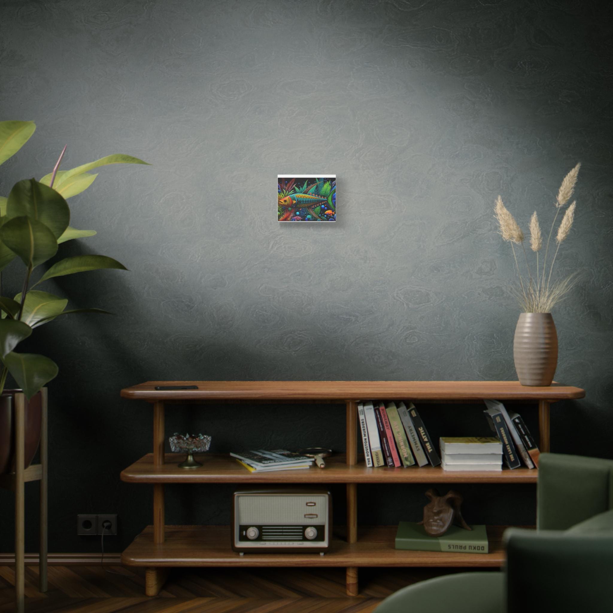 Abo Fish A - Canvas Wall Art