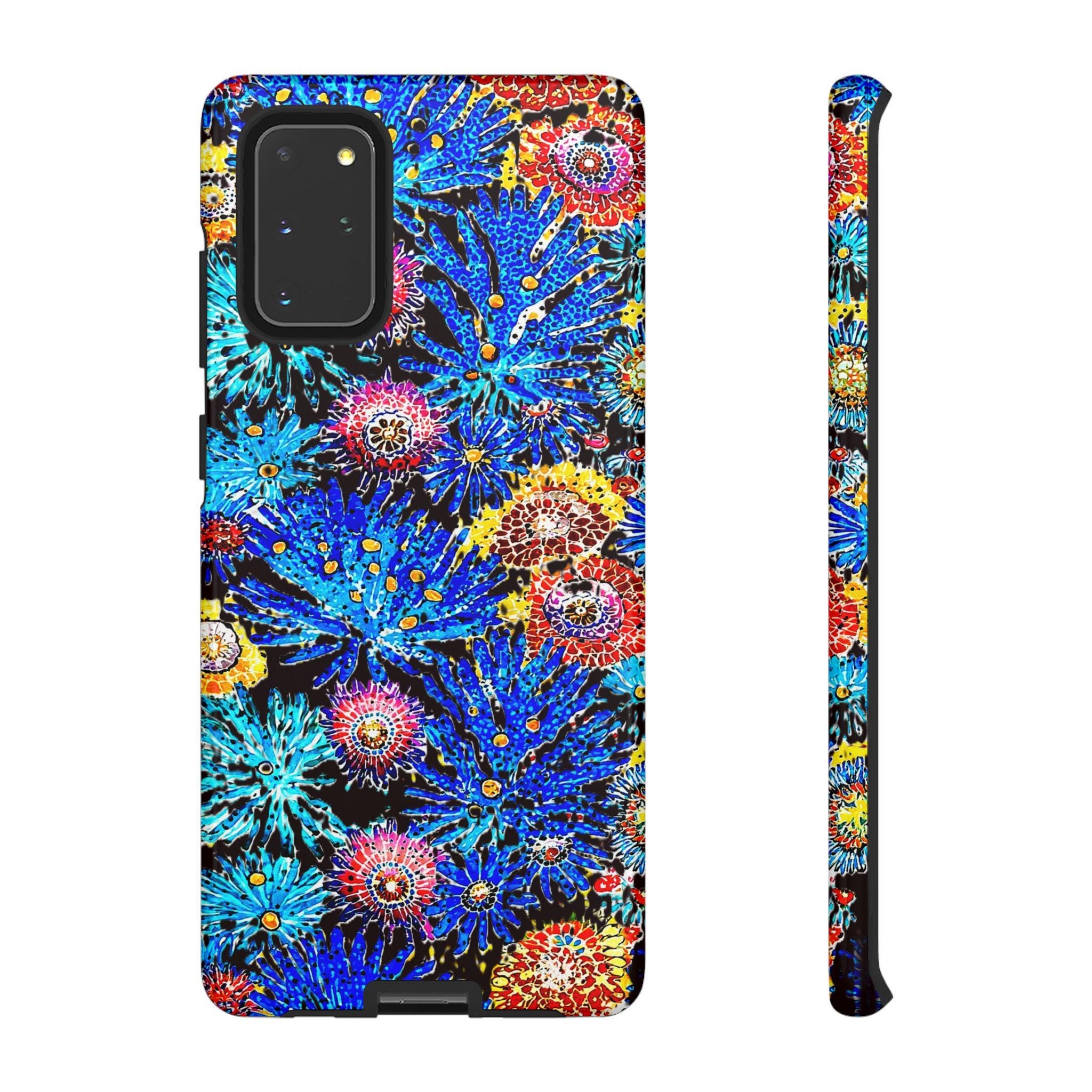 Coral Explosion Android Tough Case - Walt Smith Fiji Ocean Art - Supports ADE Reef Restoration