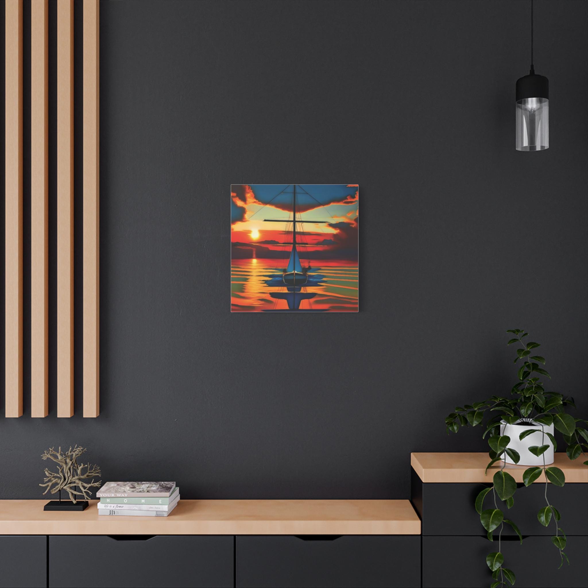 Night on the Water - Canvas Wall Art