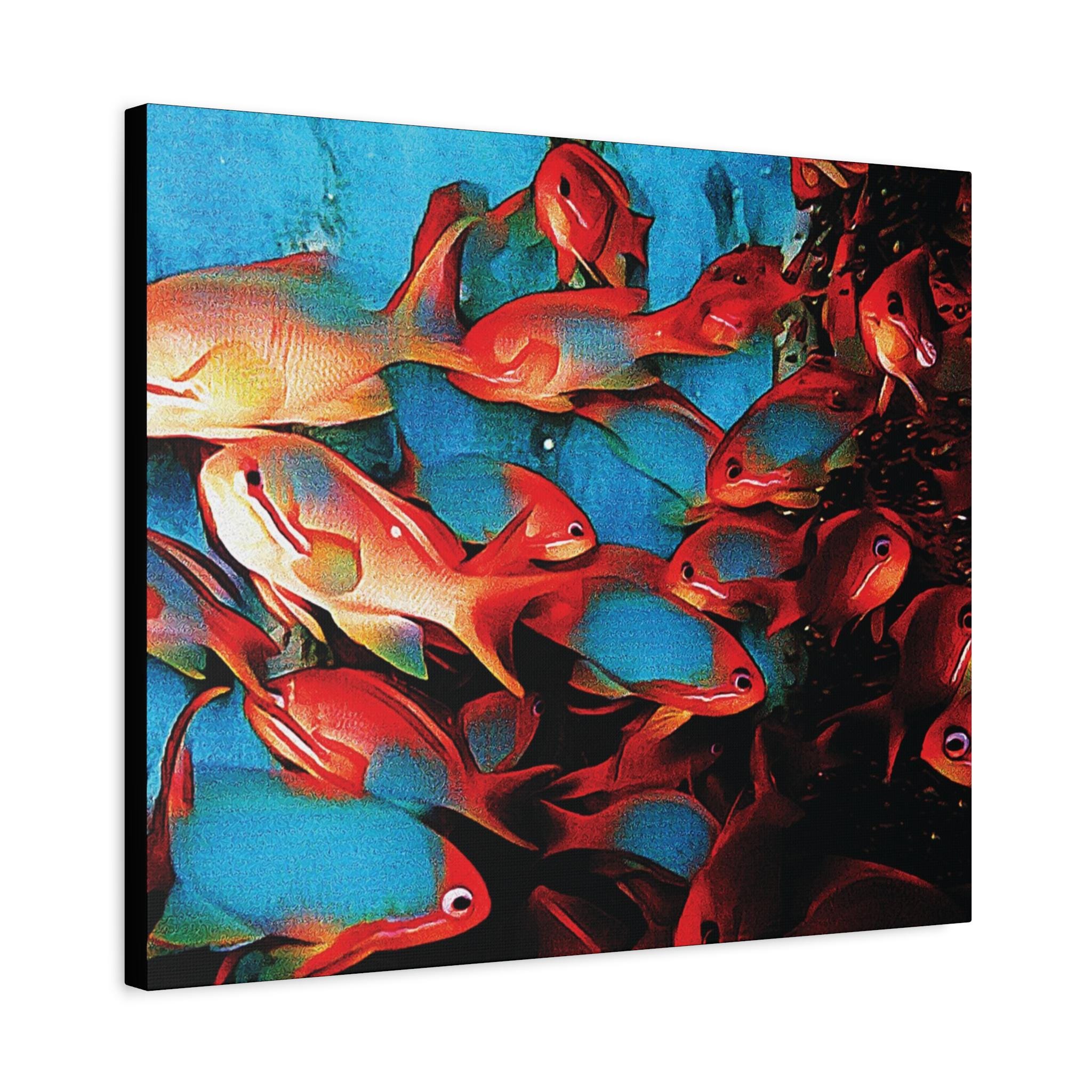 Out Of The Blue Canvas Wall Art