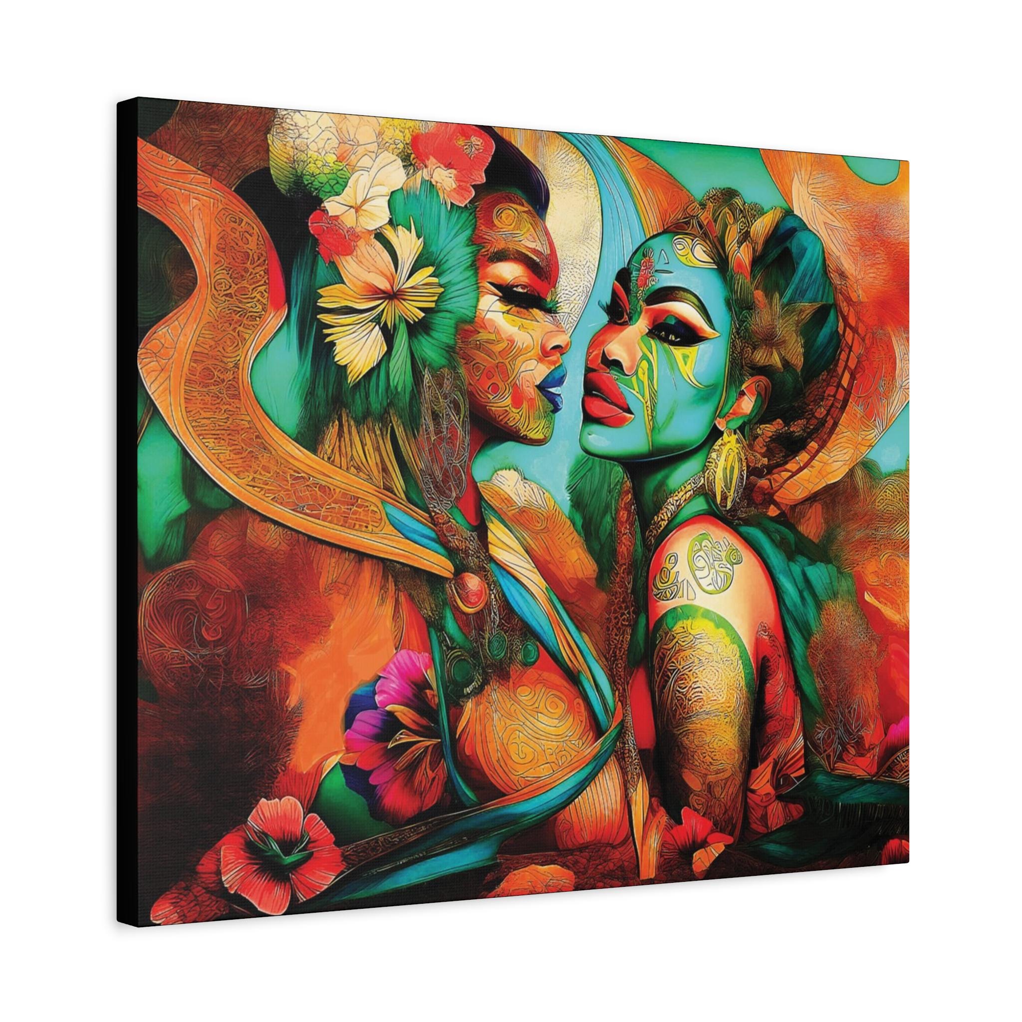 Friendly Union Canvas Wall Art